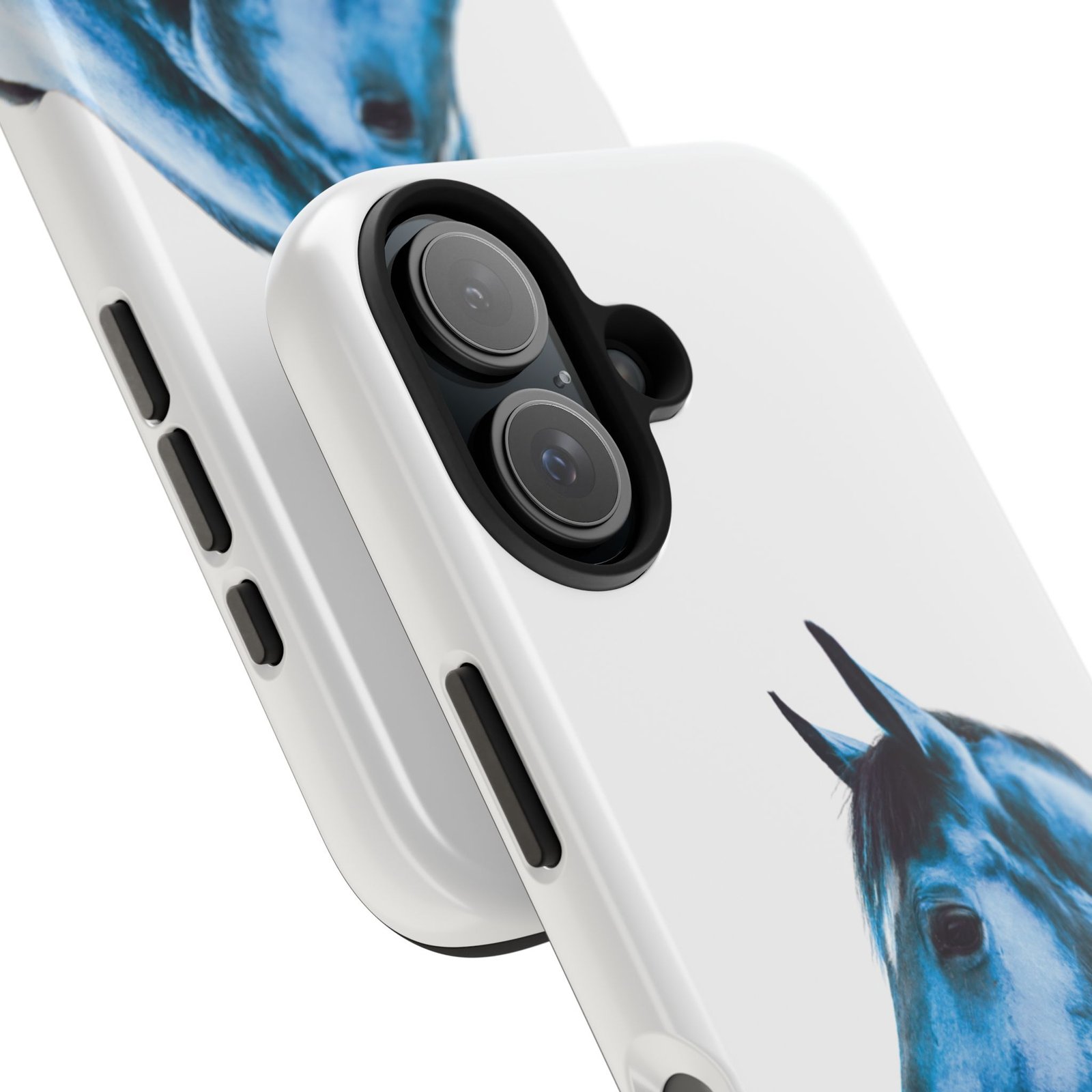 Majestic Blue Horse Tough Phone Case - Image 84