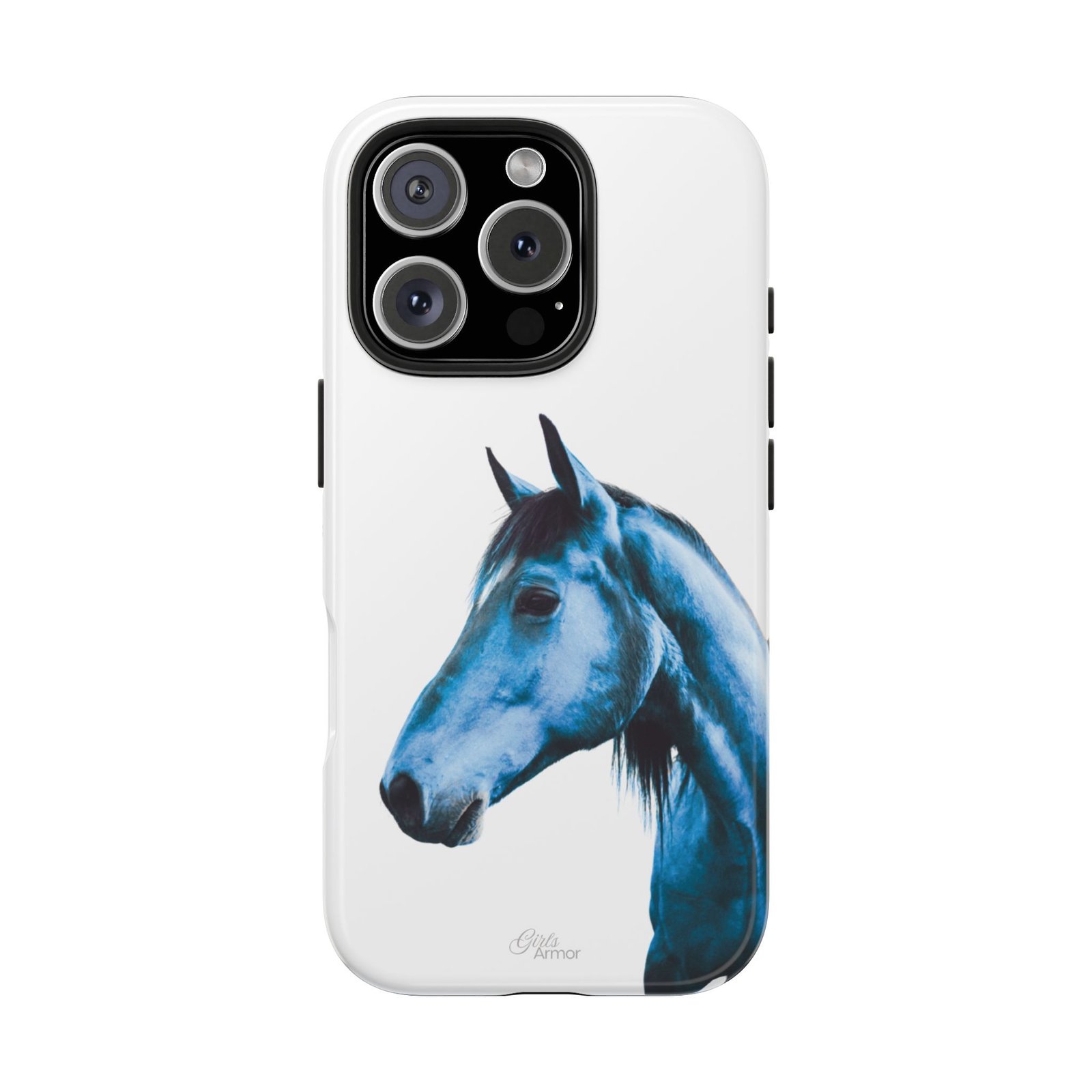 Majestic Blue Horse Tough Phone Case - Image 77