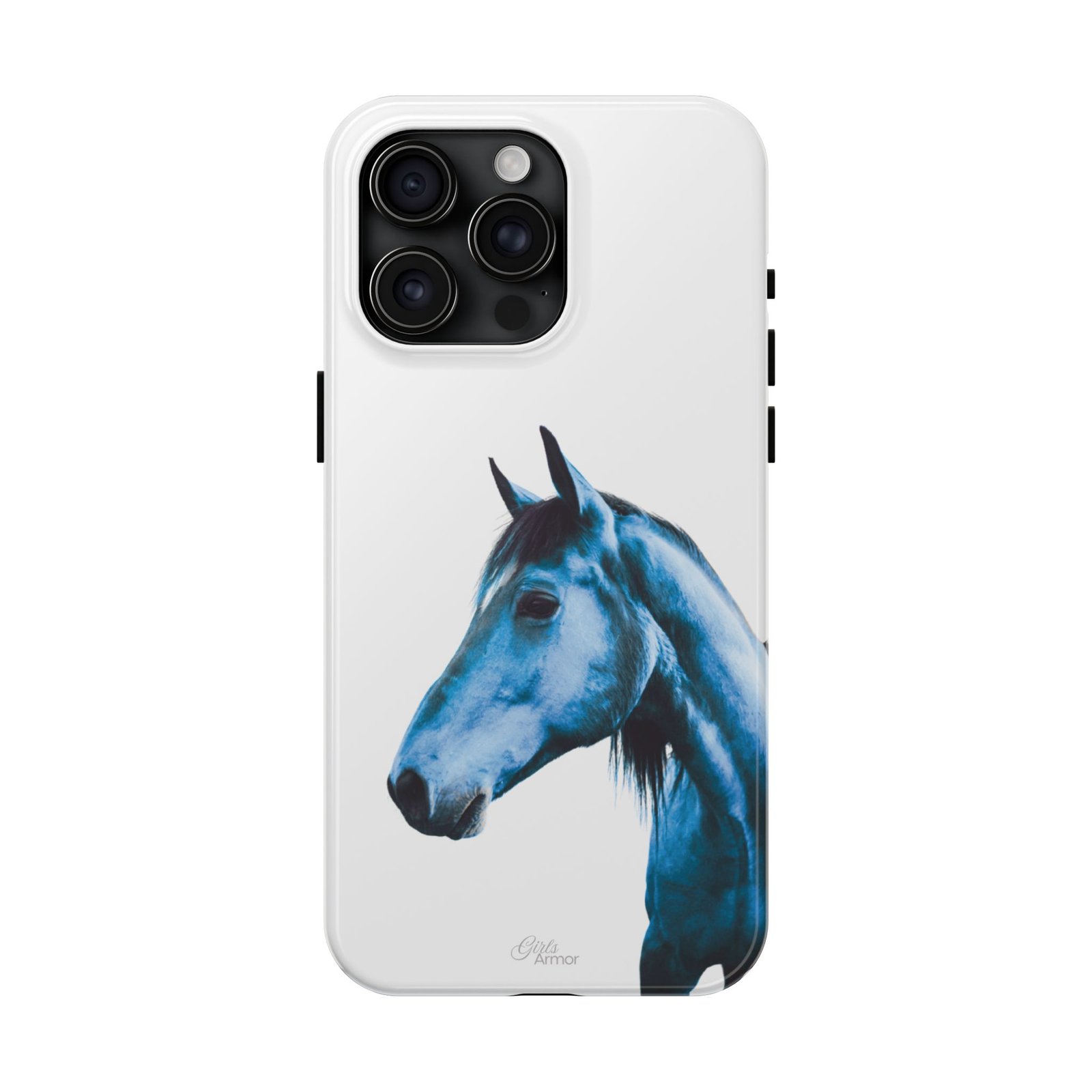 Majestic Blue Horse Tough Phone Case - Image 57