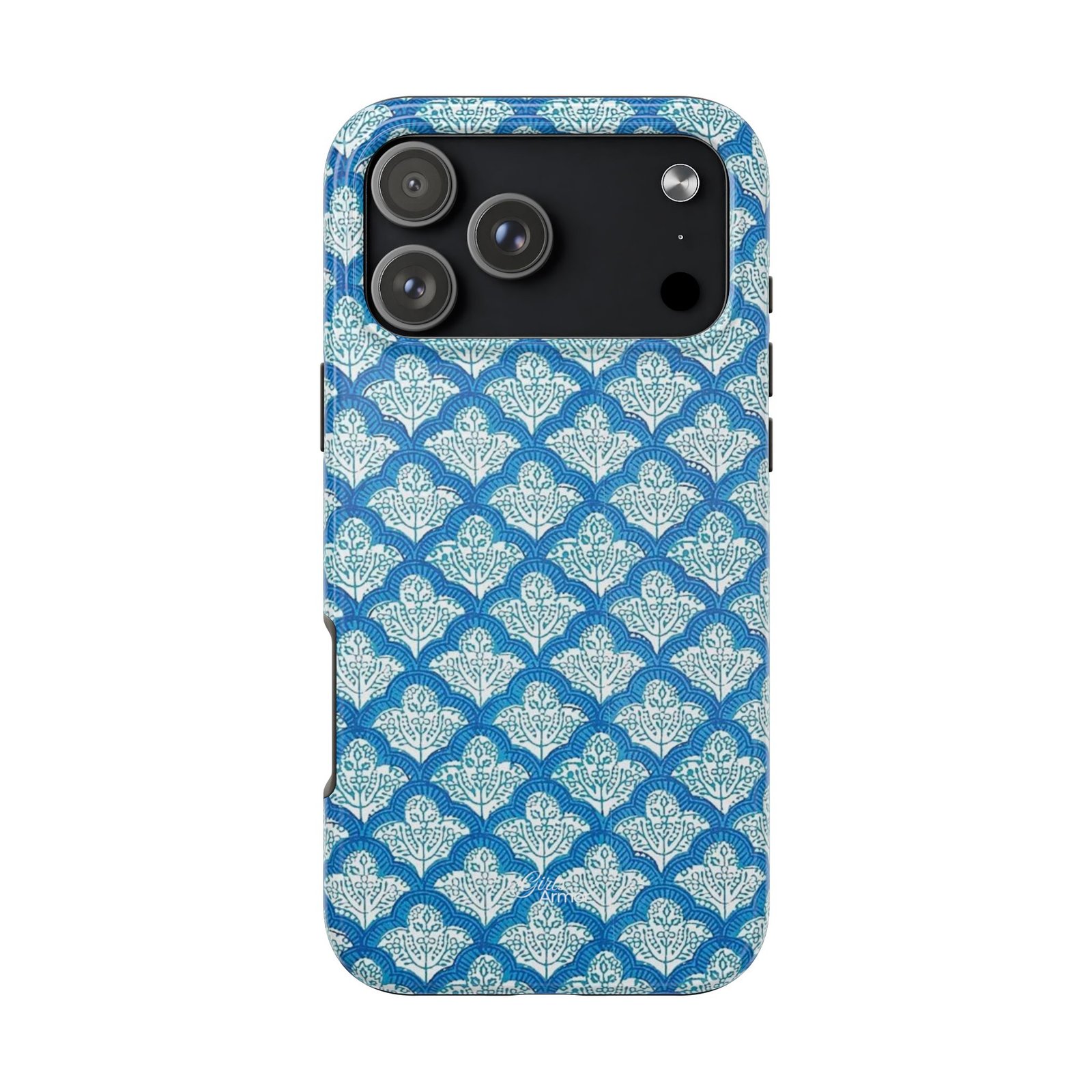 Blue and white phone case - Image 106