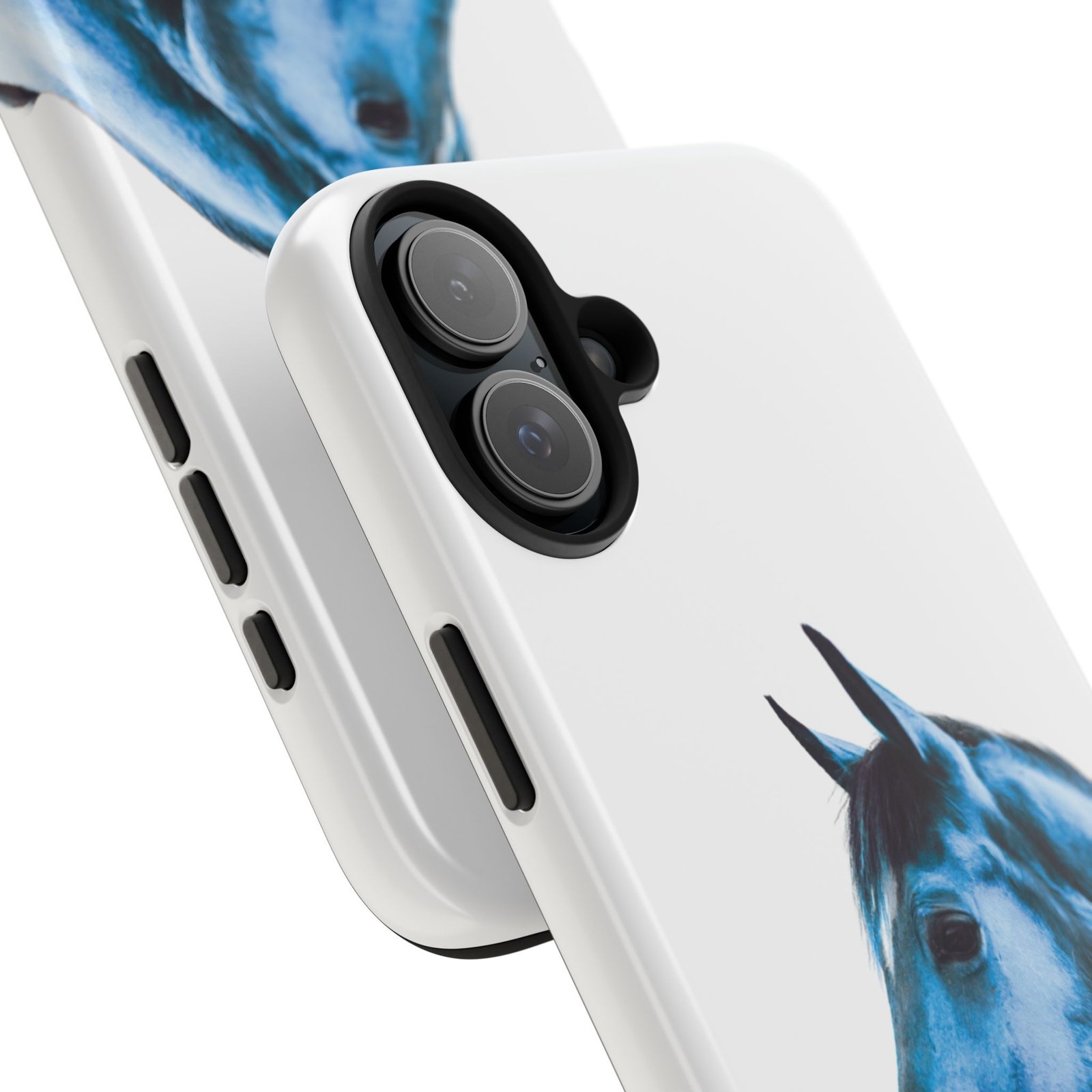 Majestic Blue Horse Tough Phone Case - Image 87