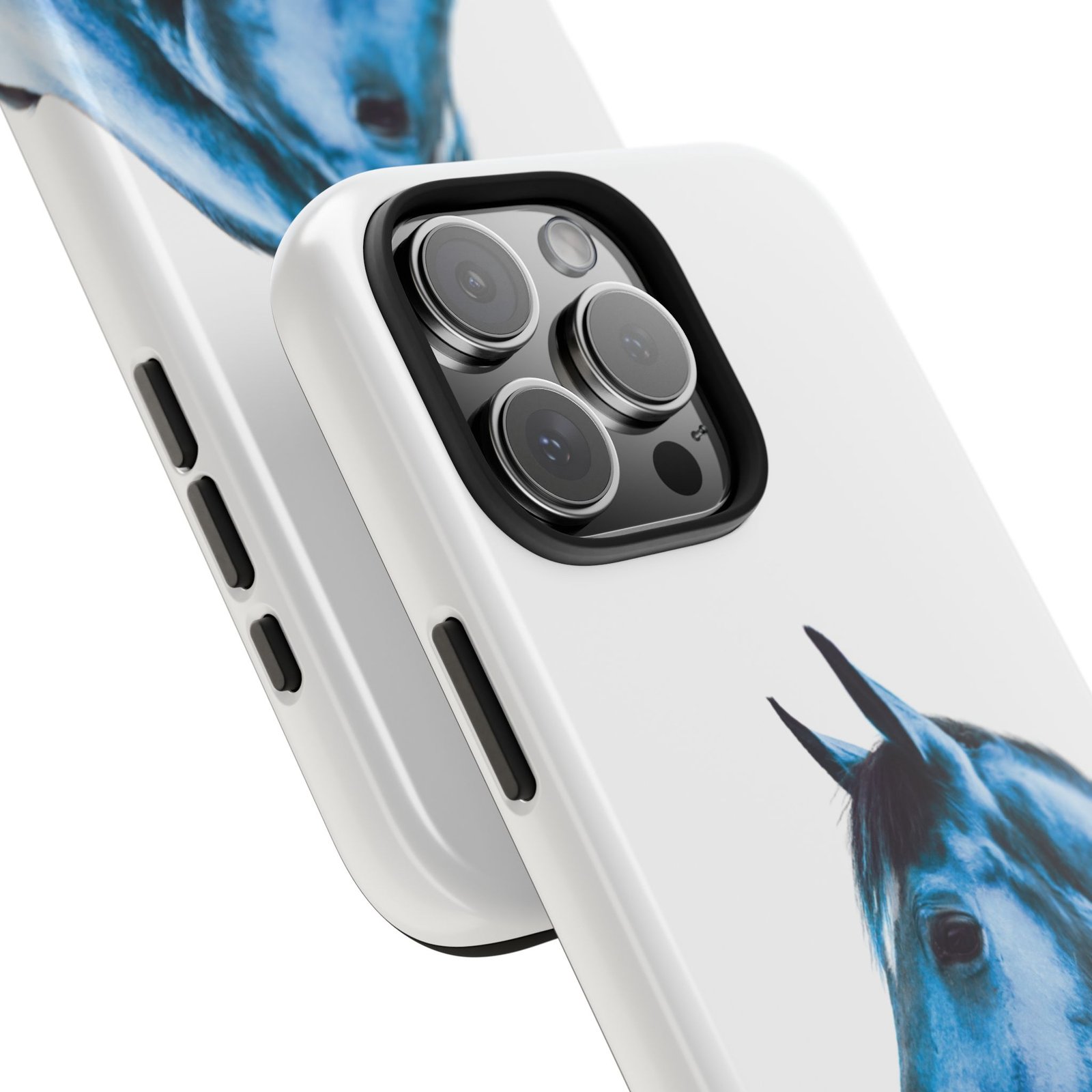 Majestic Blue Horse Tough Phone Case - Image 81