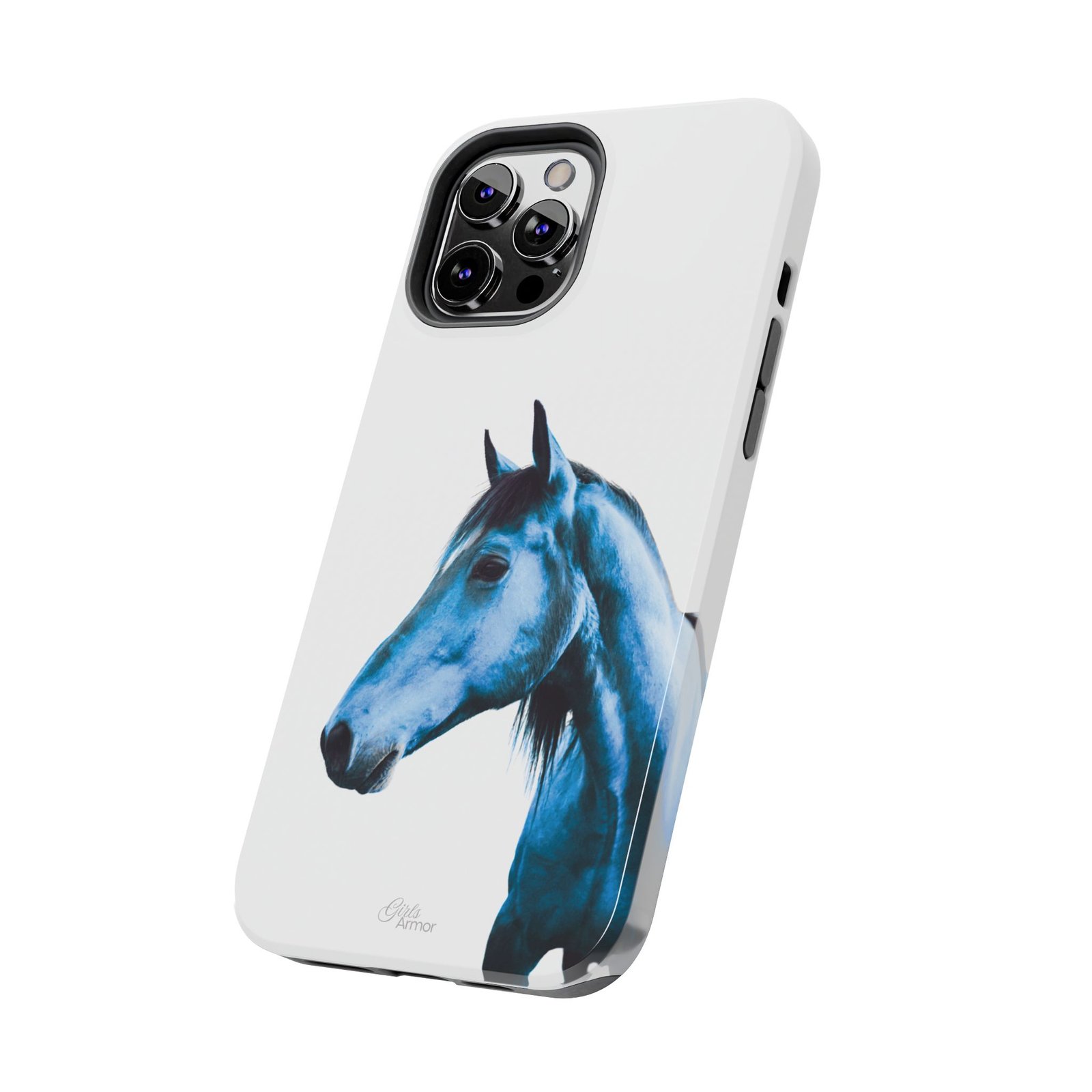 Majestic Blue Horse Tough Phone Case - Image 15