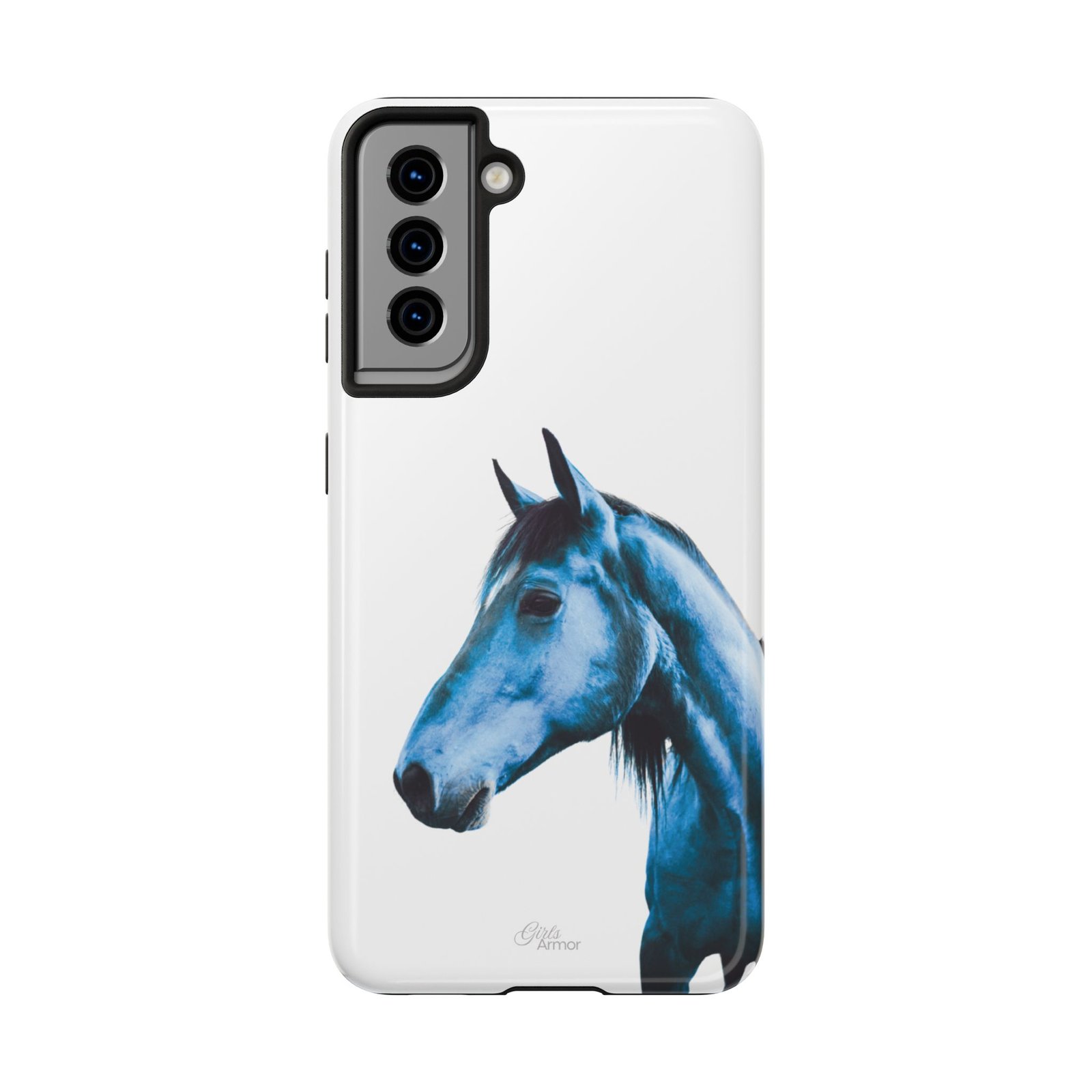 Majestic Blue Horse Tough Phone Case - Image 73