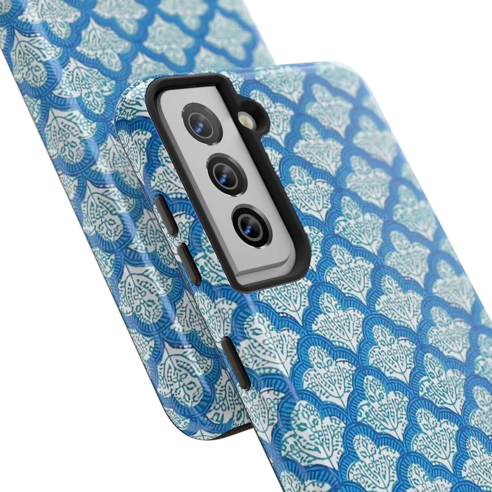 Blue and white phone case - Image 86