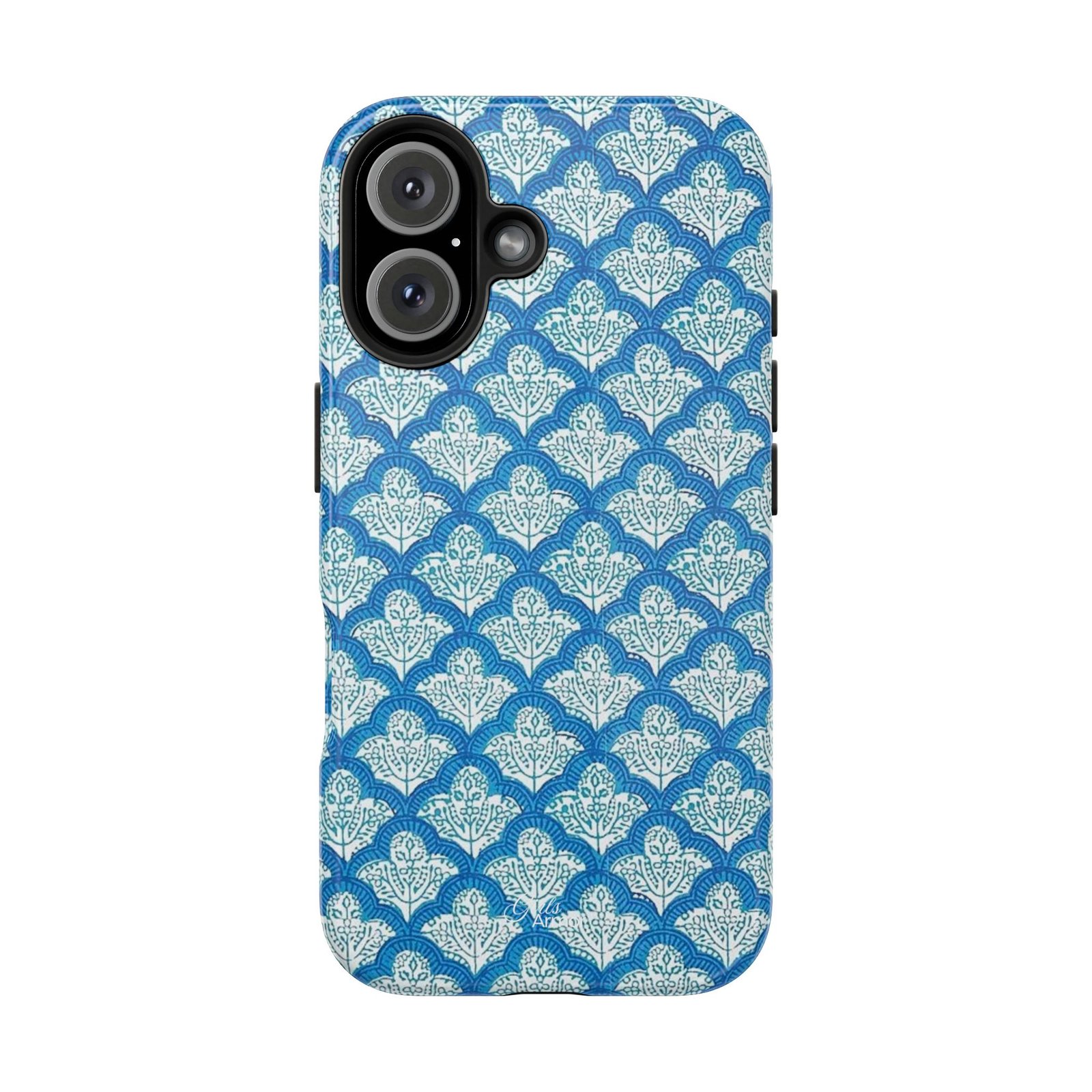 Blue and white phone case - Image 95