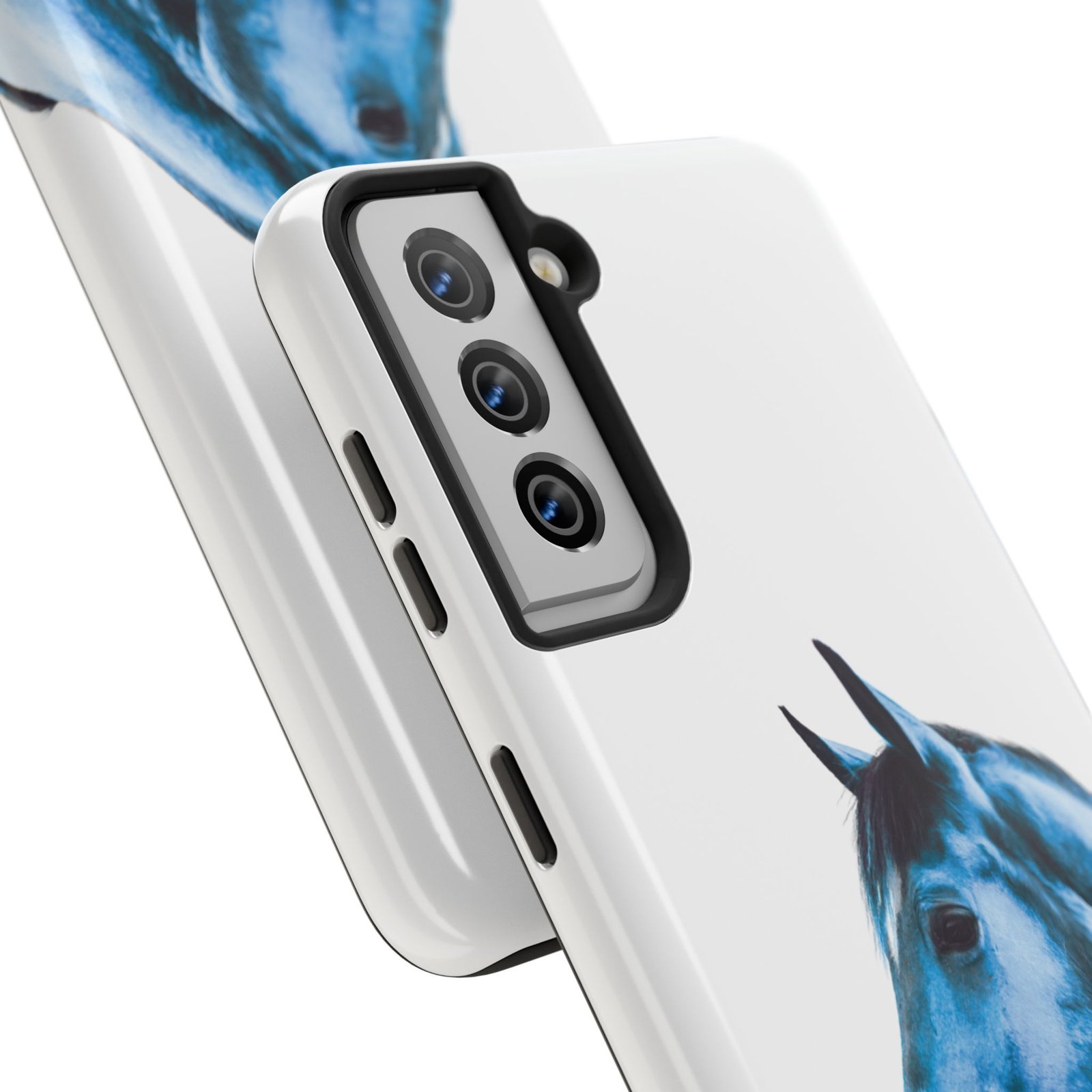 Majestic Blue Horse Tough Phone Case - Image 74