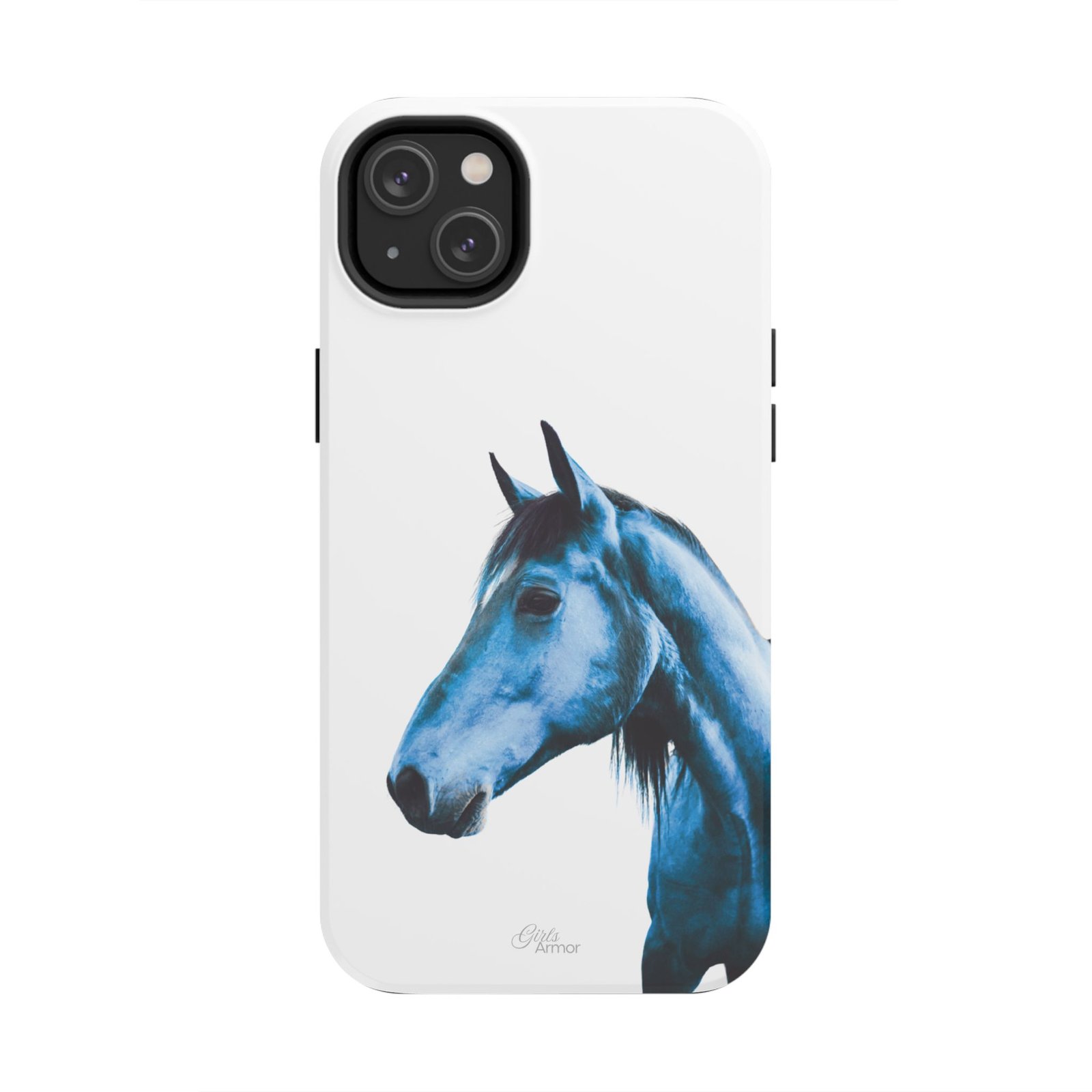 Majestic Blue Horse Tough Phone Case - Image 42