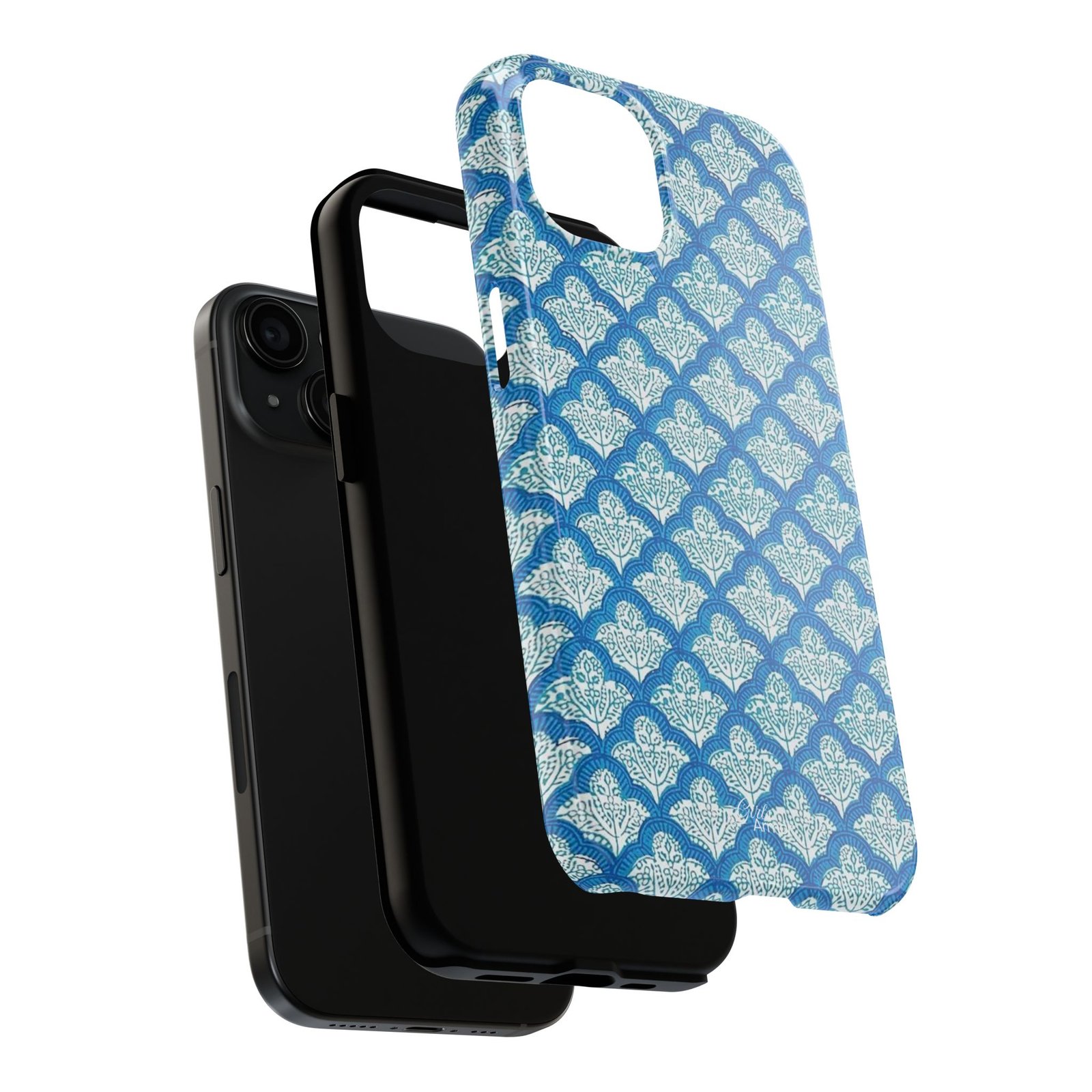 Blue and white phone case - Image 60