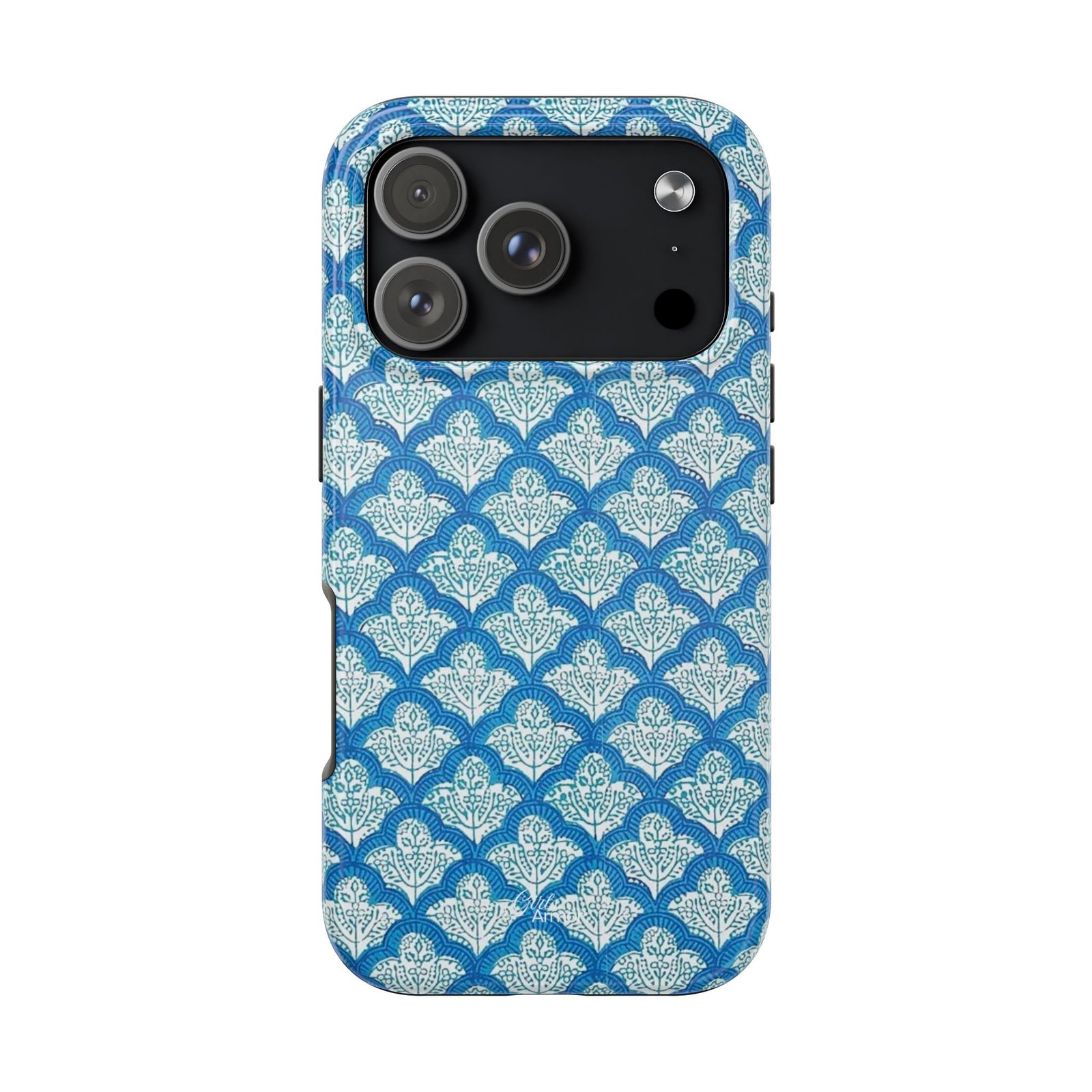 Blue and white phone case - Image 105