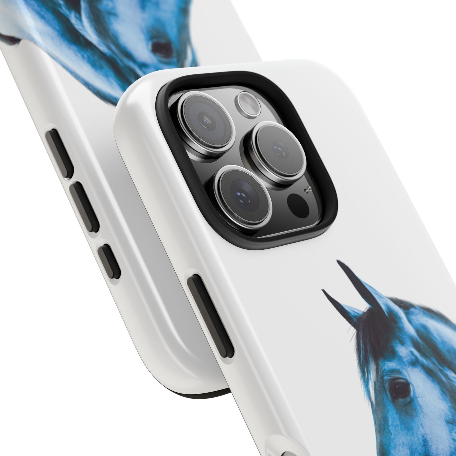 Majestic Blue Horse Tough Phone Case - Image 78