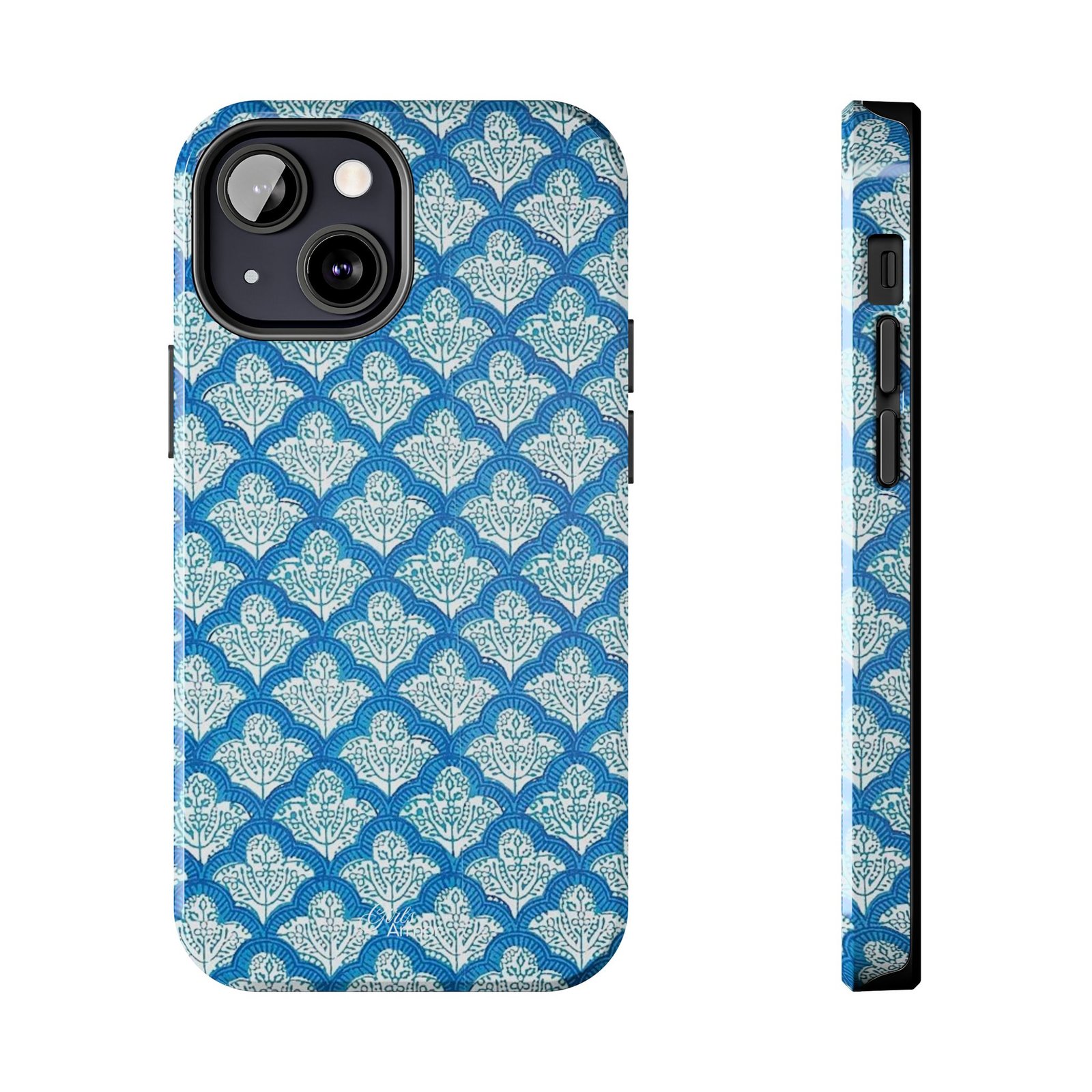 Blue and white phone case - Image 33
