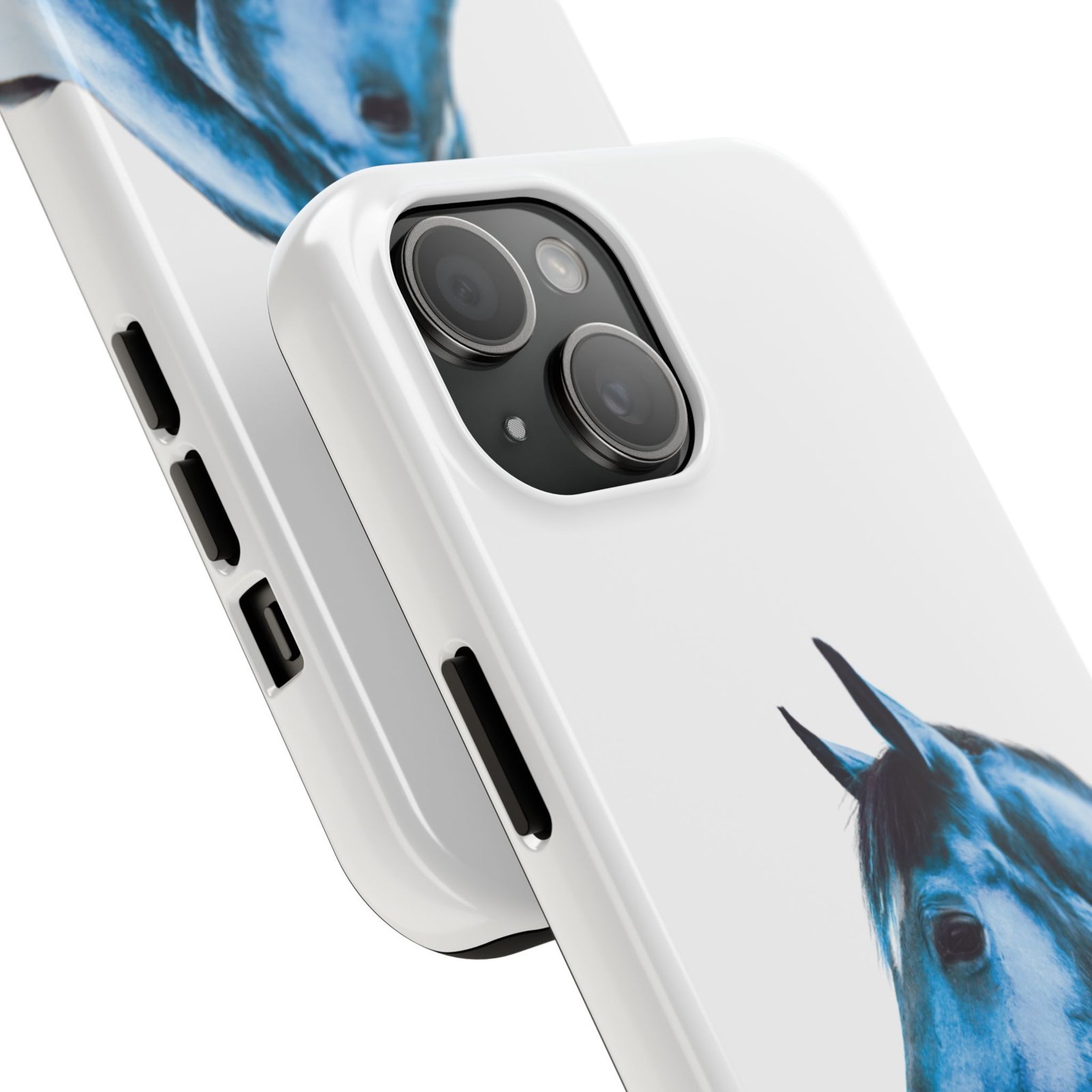 Majestic Blue Horse Tough Phone Case - Image 46