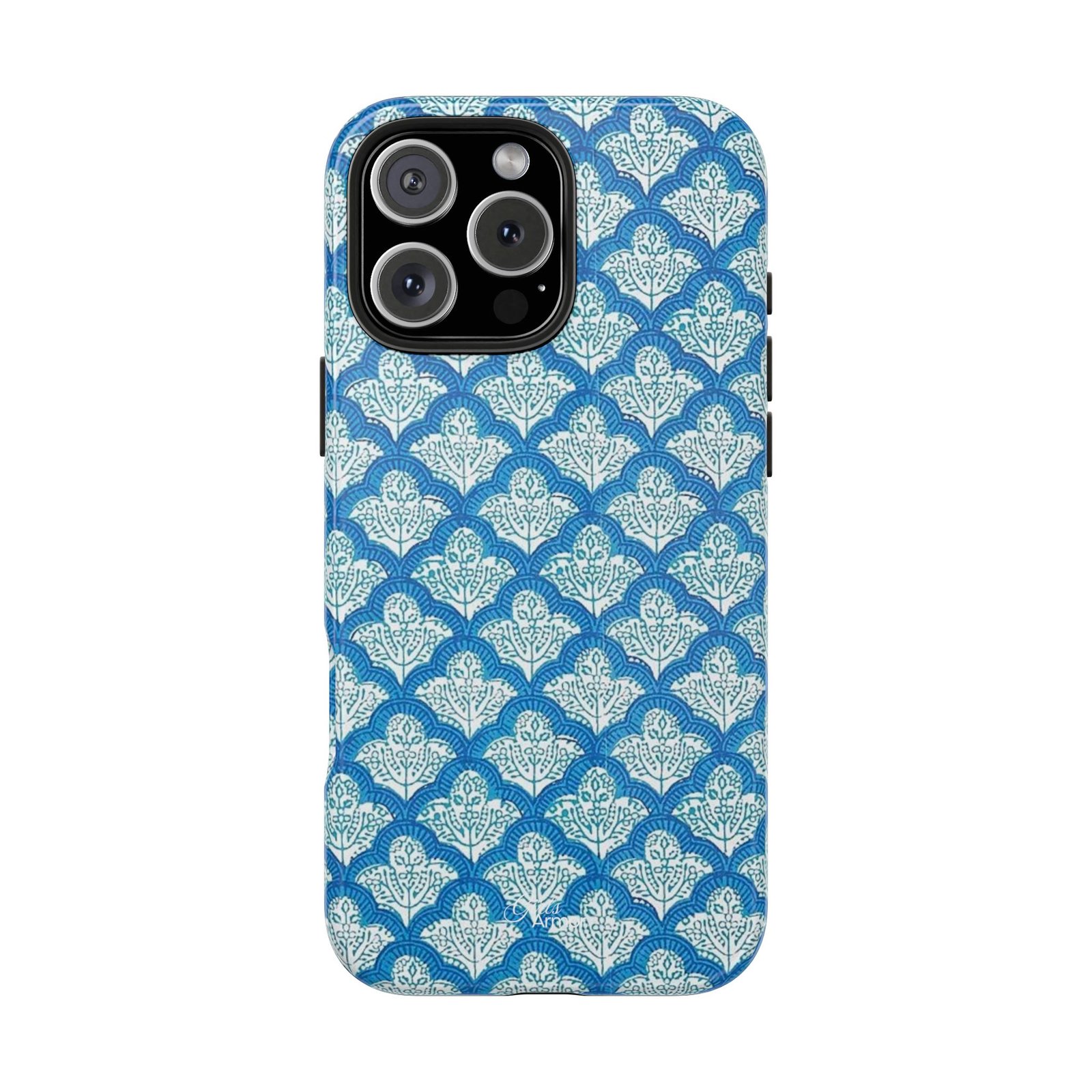 Blue and white phone case - Image 92