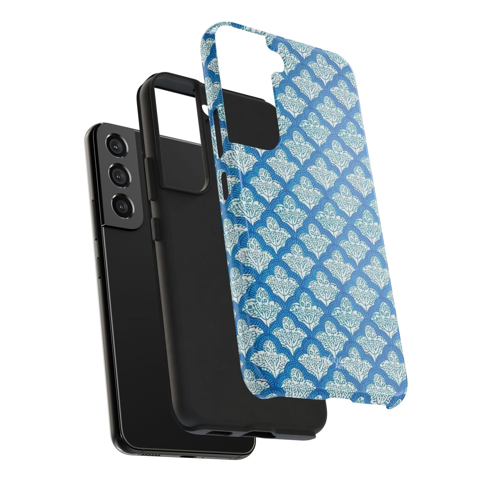 Blue and white phone case - Image 84