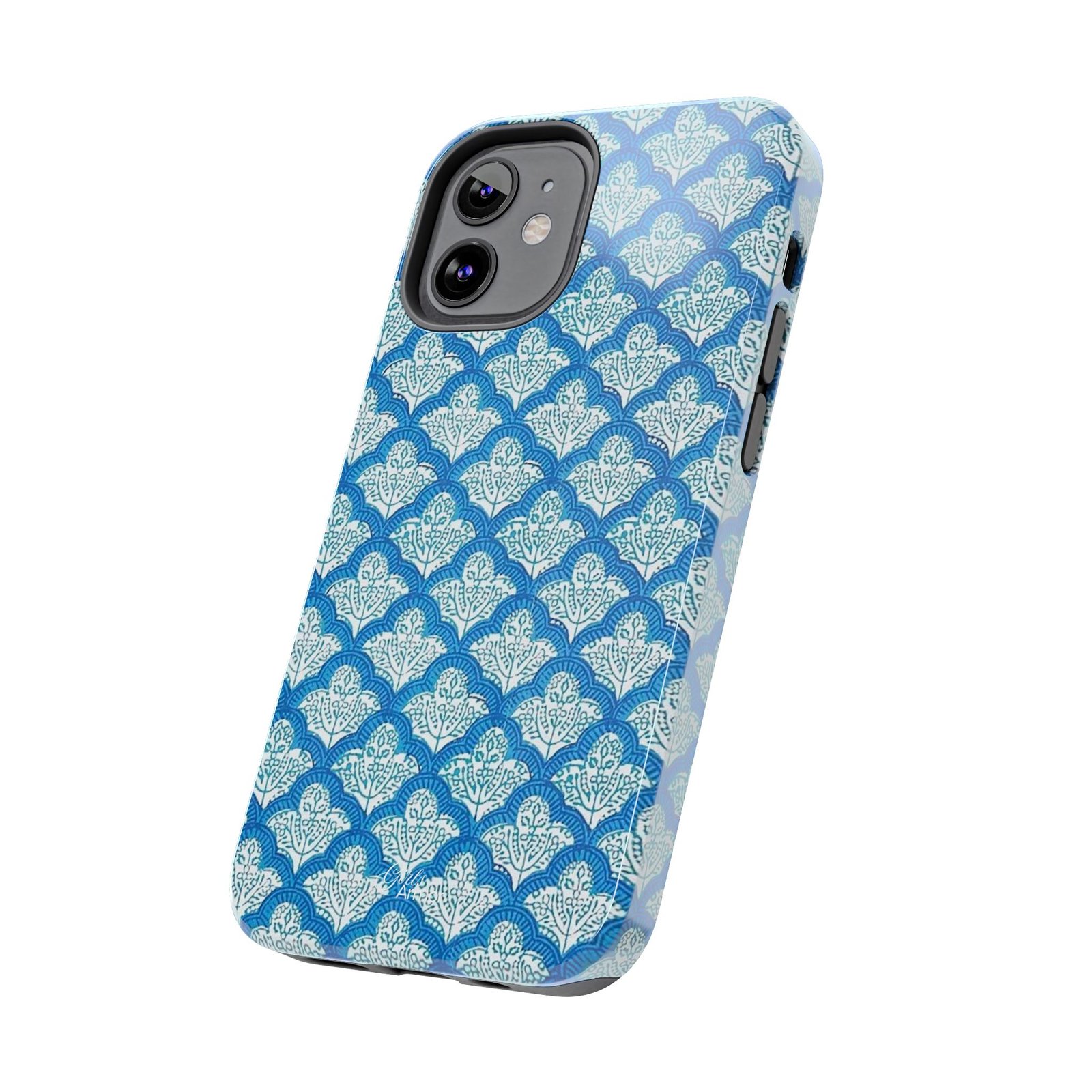 Blue and white phone case - Image 19