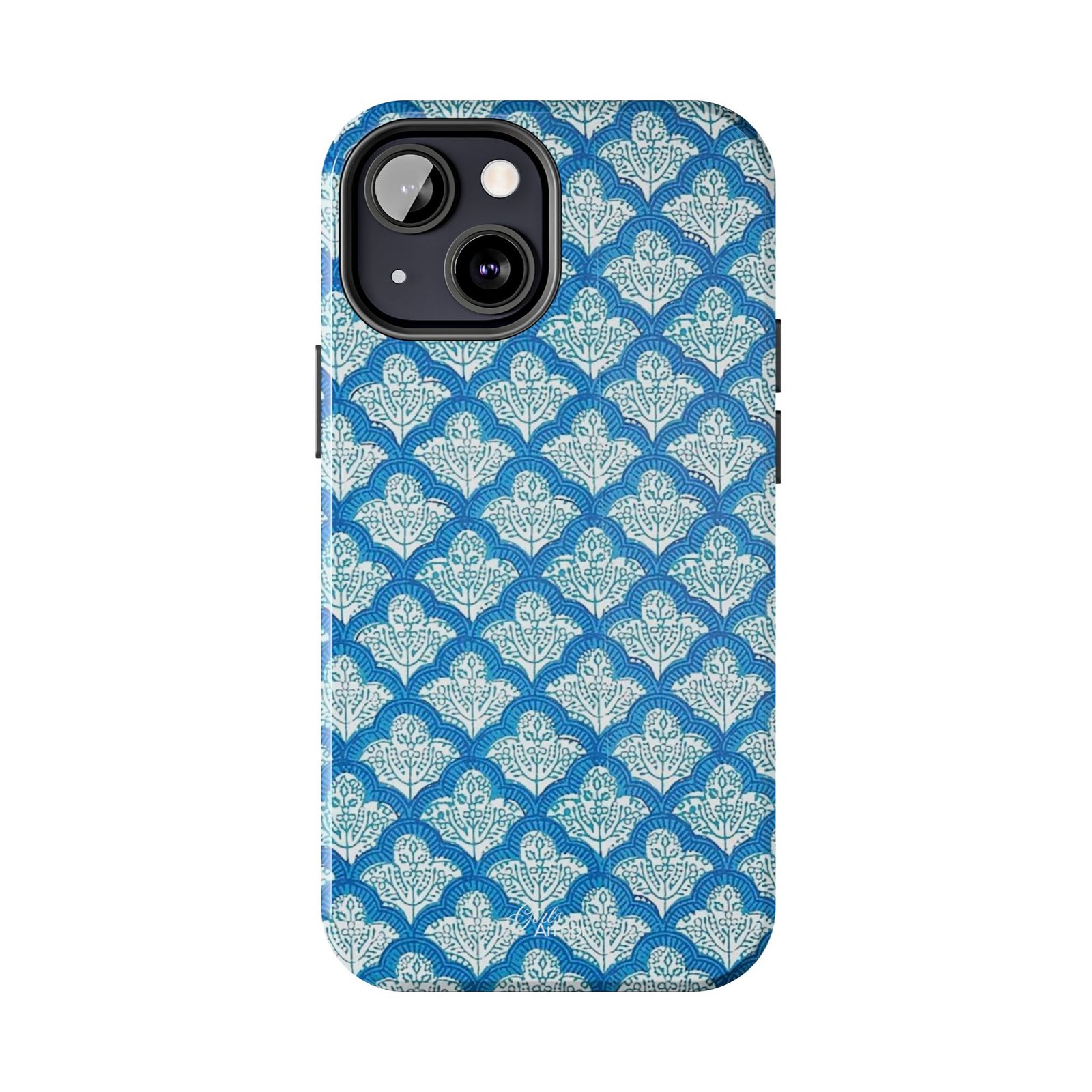 Blue and white phone case - Image 34