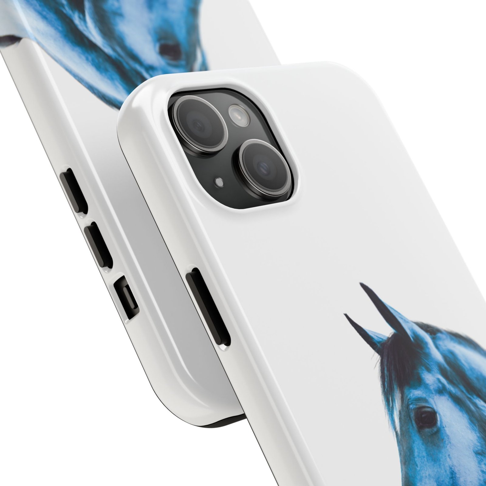 Majestic Blue Horse Tough Phone Case - Image 54
