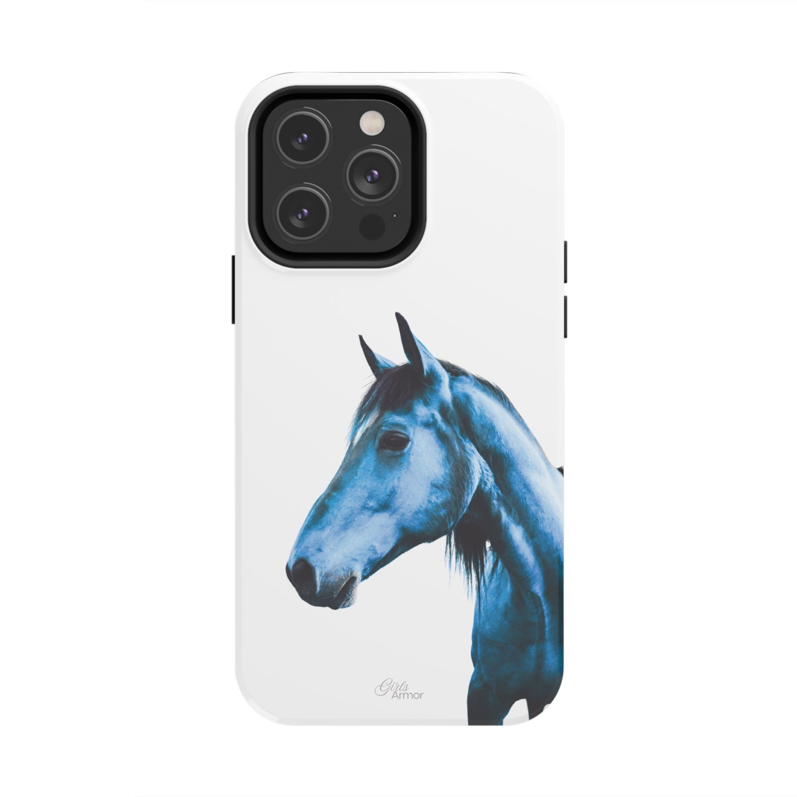 Majestic Blue Horse Tough Phone Case - Image 39