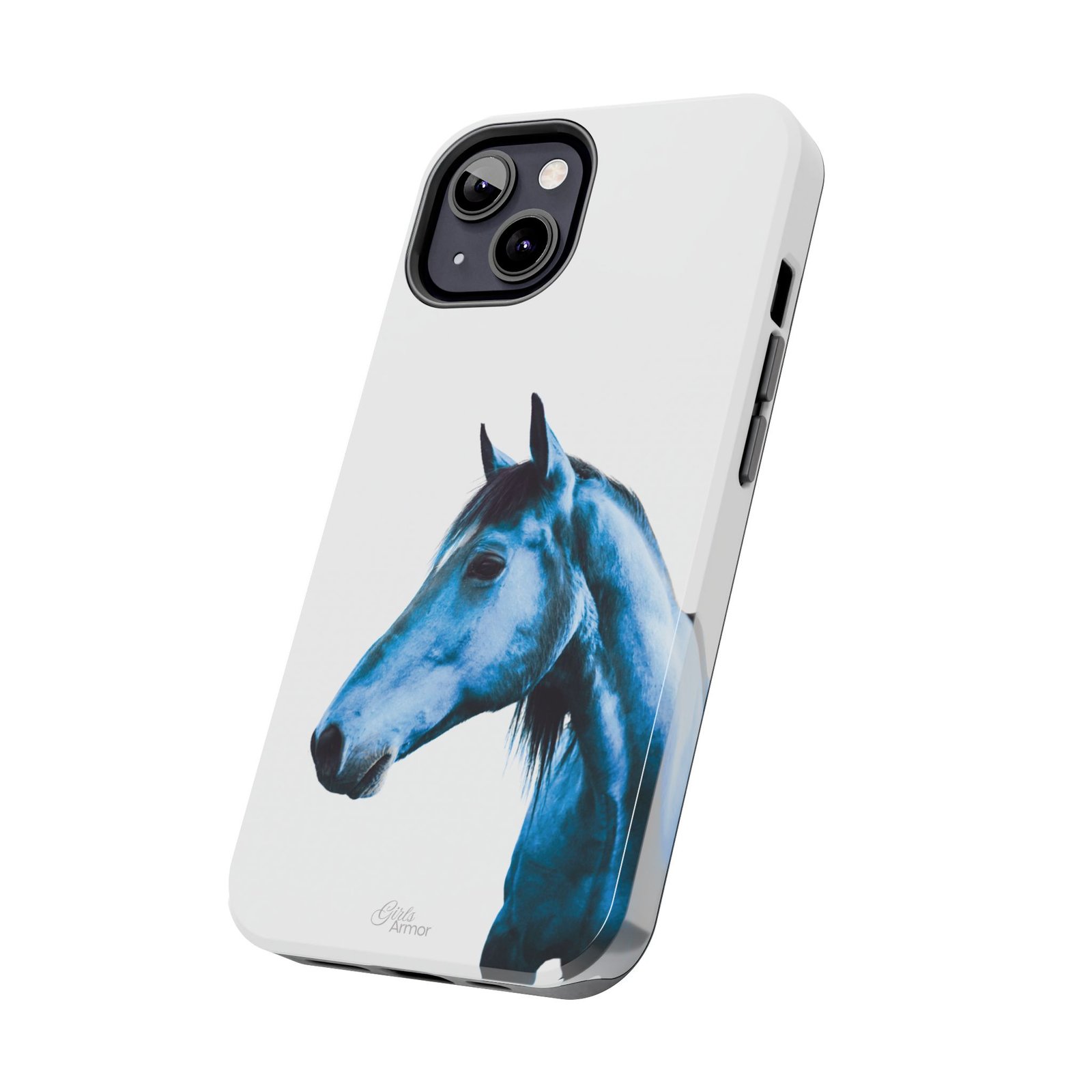 Majestic Blue Horse Tough Phone Case - Image 19