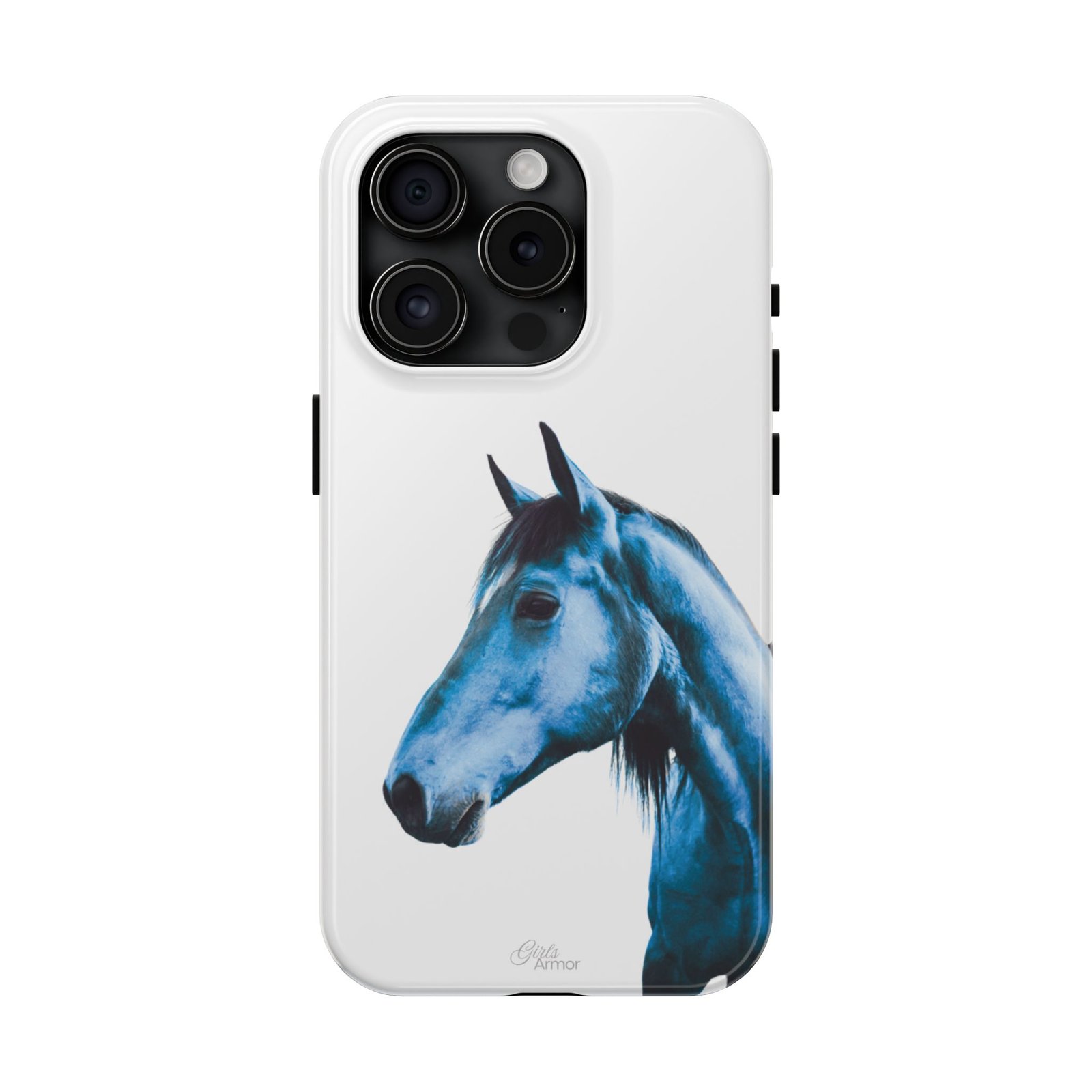 Majestic Blue Horse Tough Phone Case - Image 49