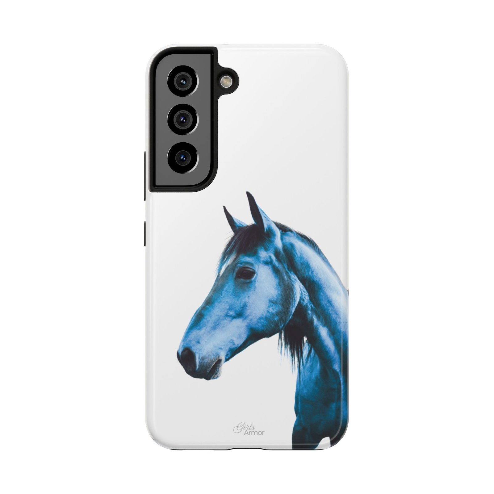 Majestic Blue Horse Tough Phone Case - Image 69