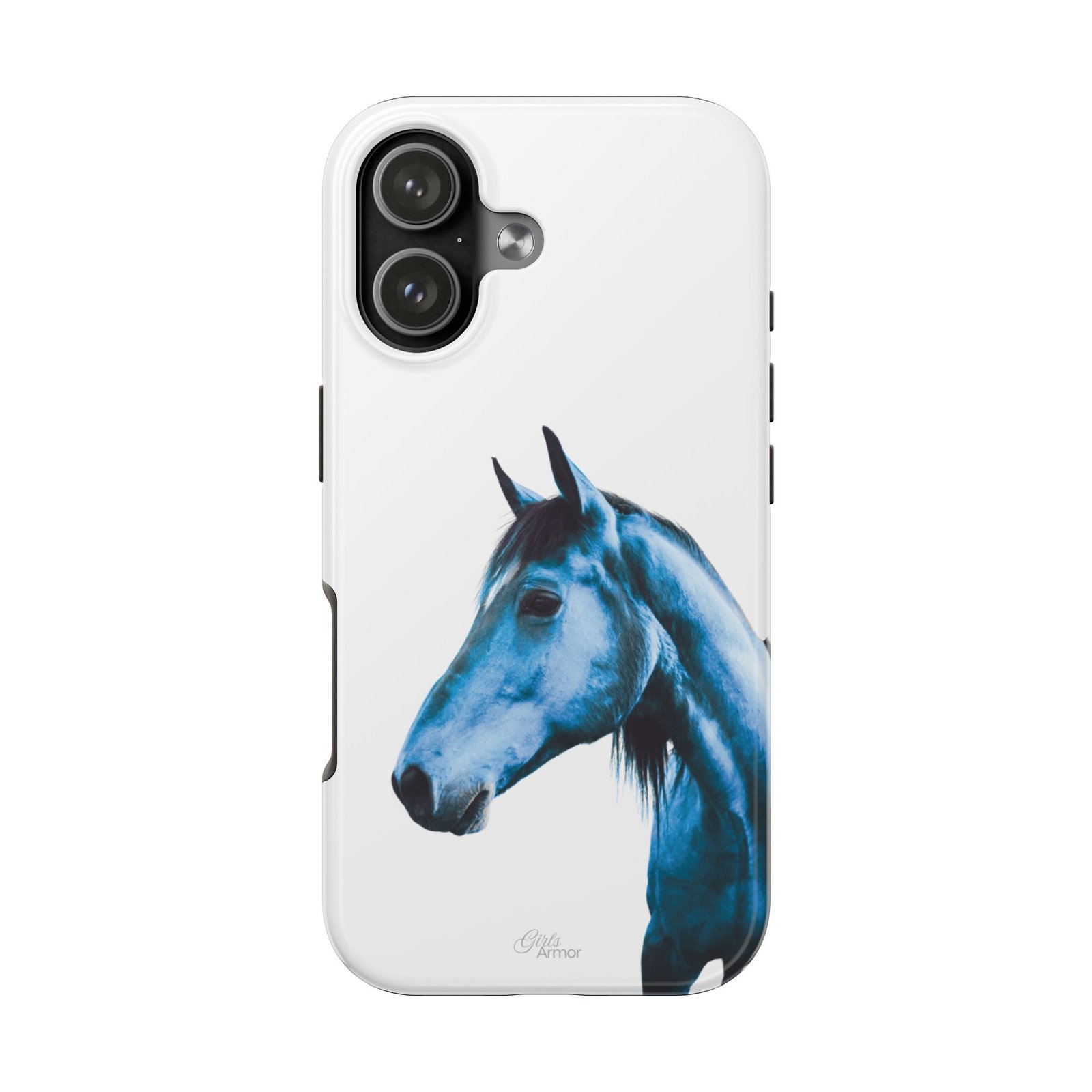 Majestic Blue Horse Tough Phone Case - Image 92