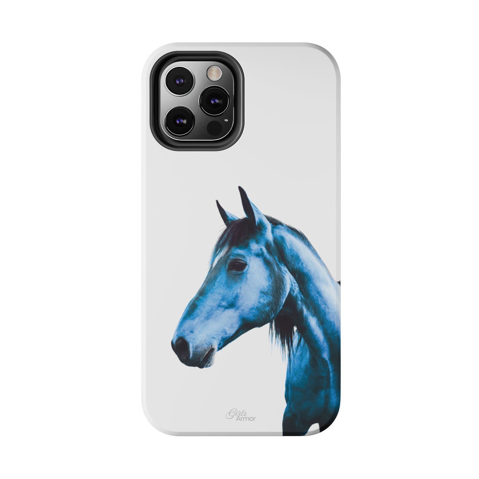 Majestic Blue Horse Tough Phone Case - Image 10