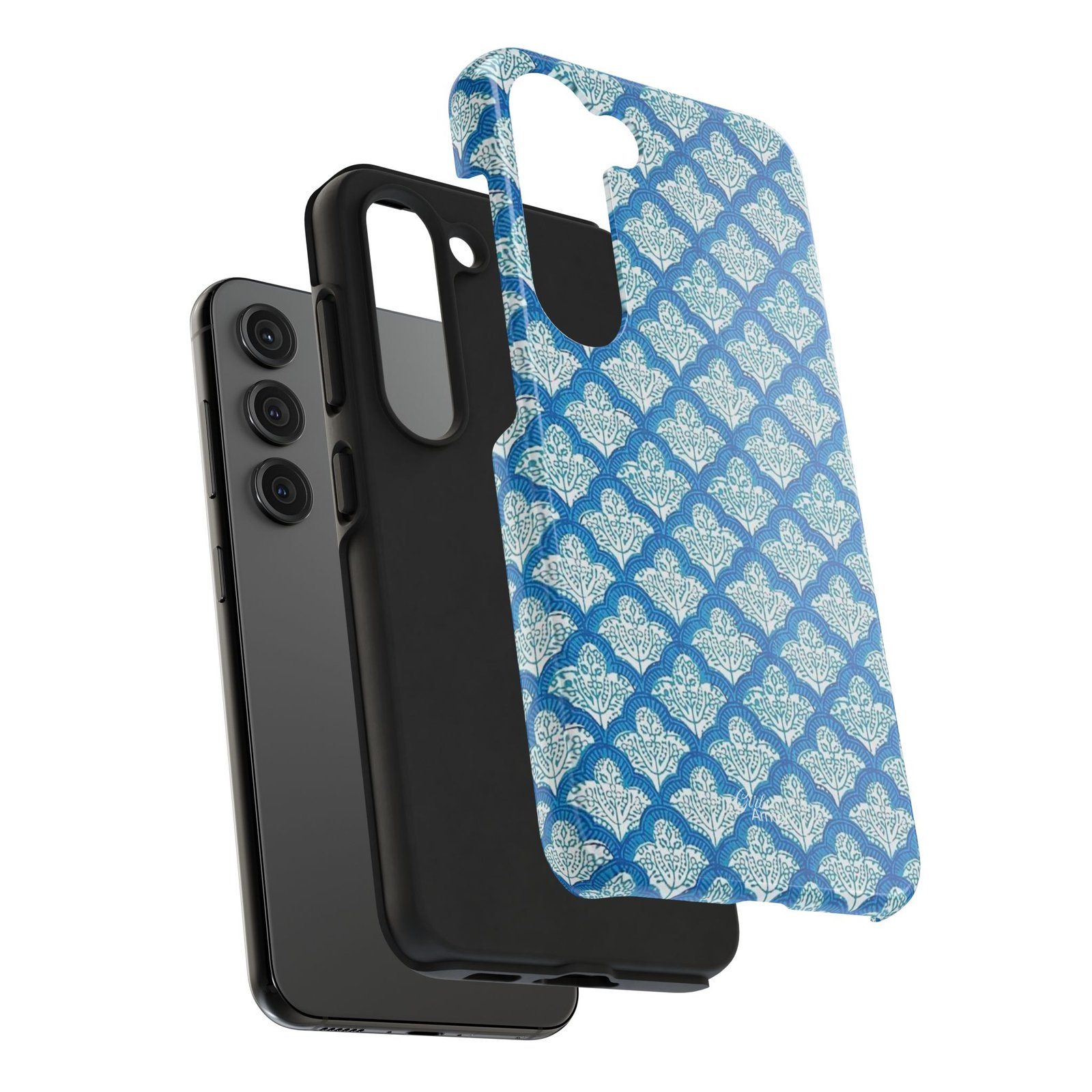 Blue and white phone case - Image 80