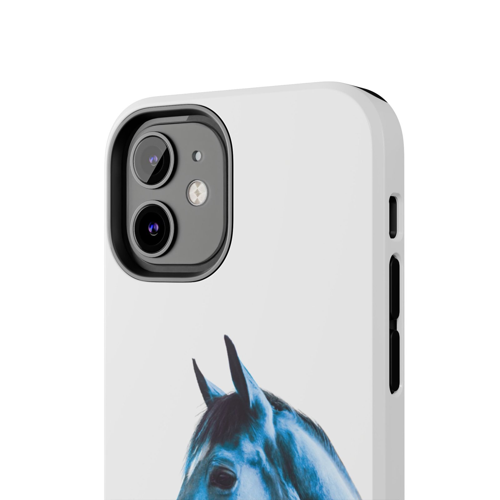 Majestic Blue Horse Tough Phone Case - Image 8