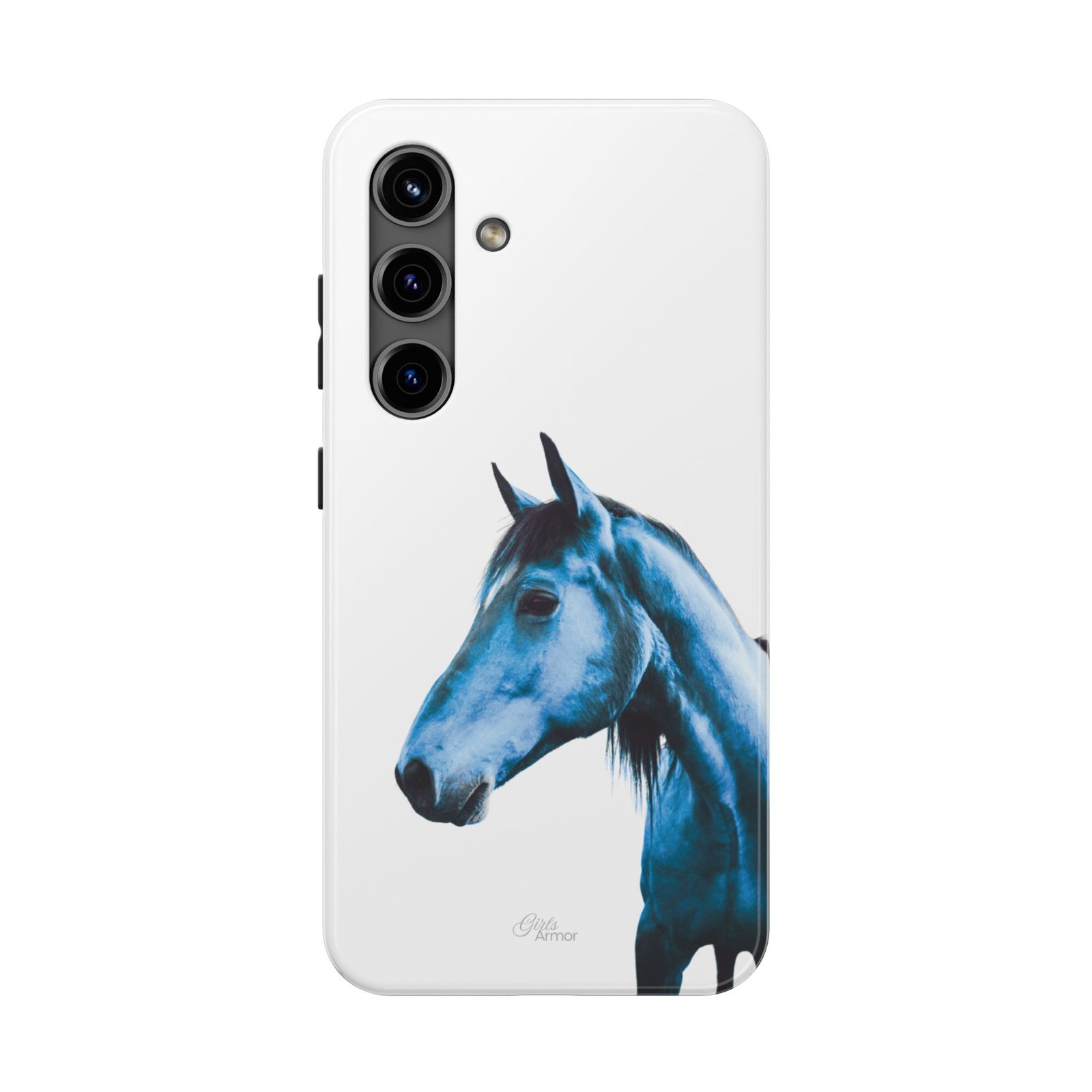 Majestic Blue Horse Tough Phone Case - Image 61