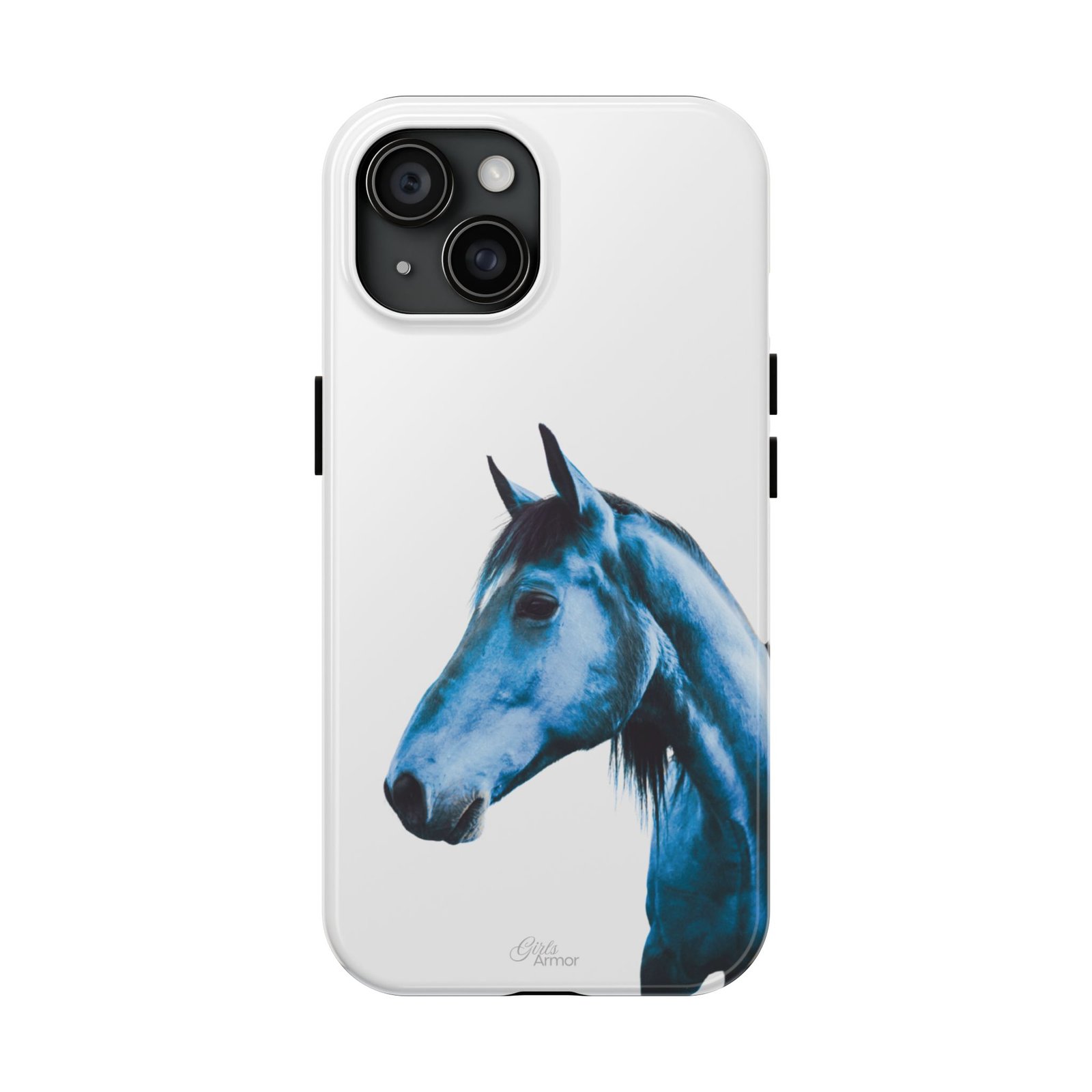 Majestic Blue Horse Tough Phone Case - Image 45