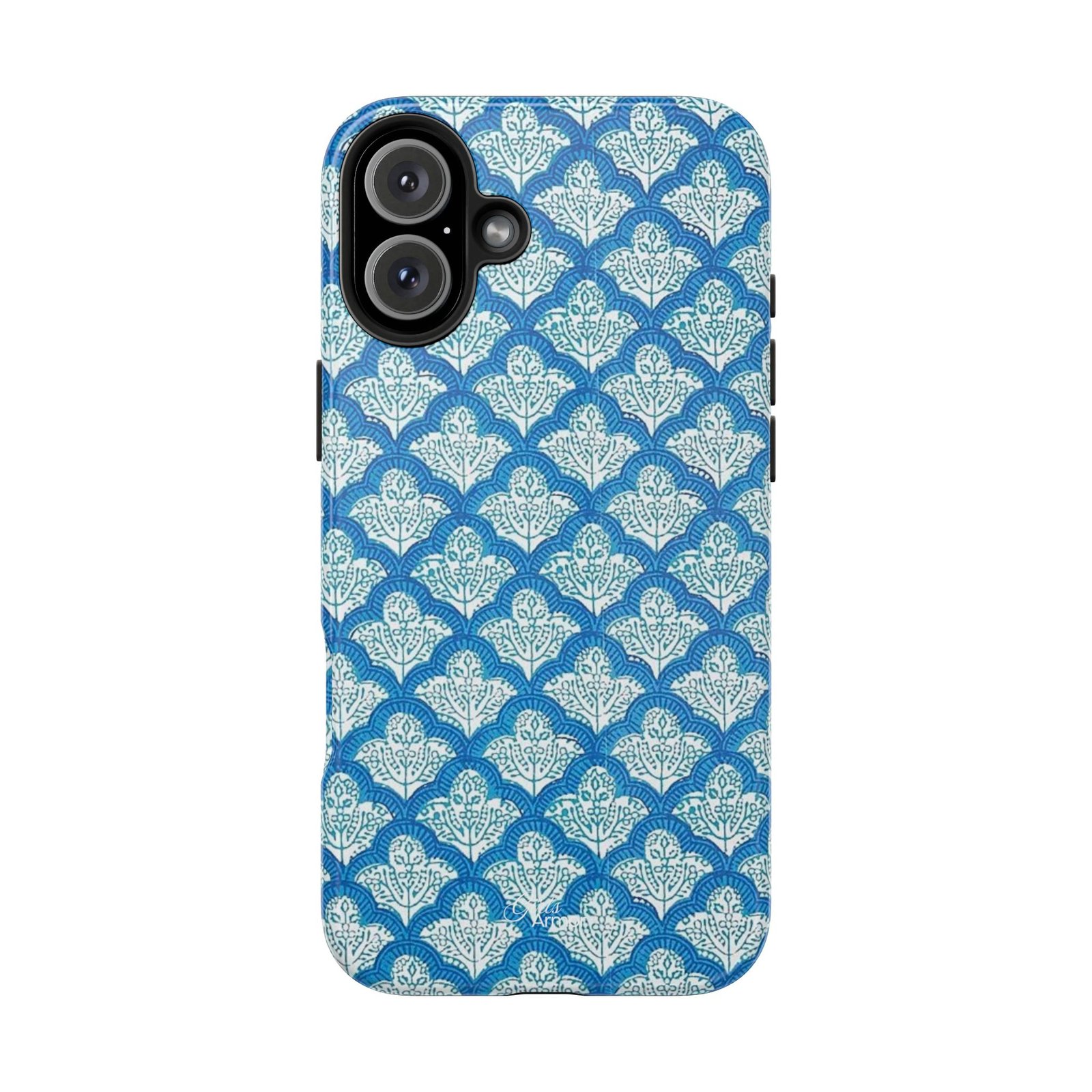 Blue and white phone case - Image 98
