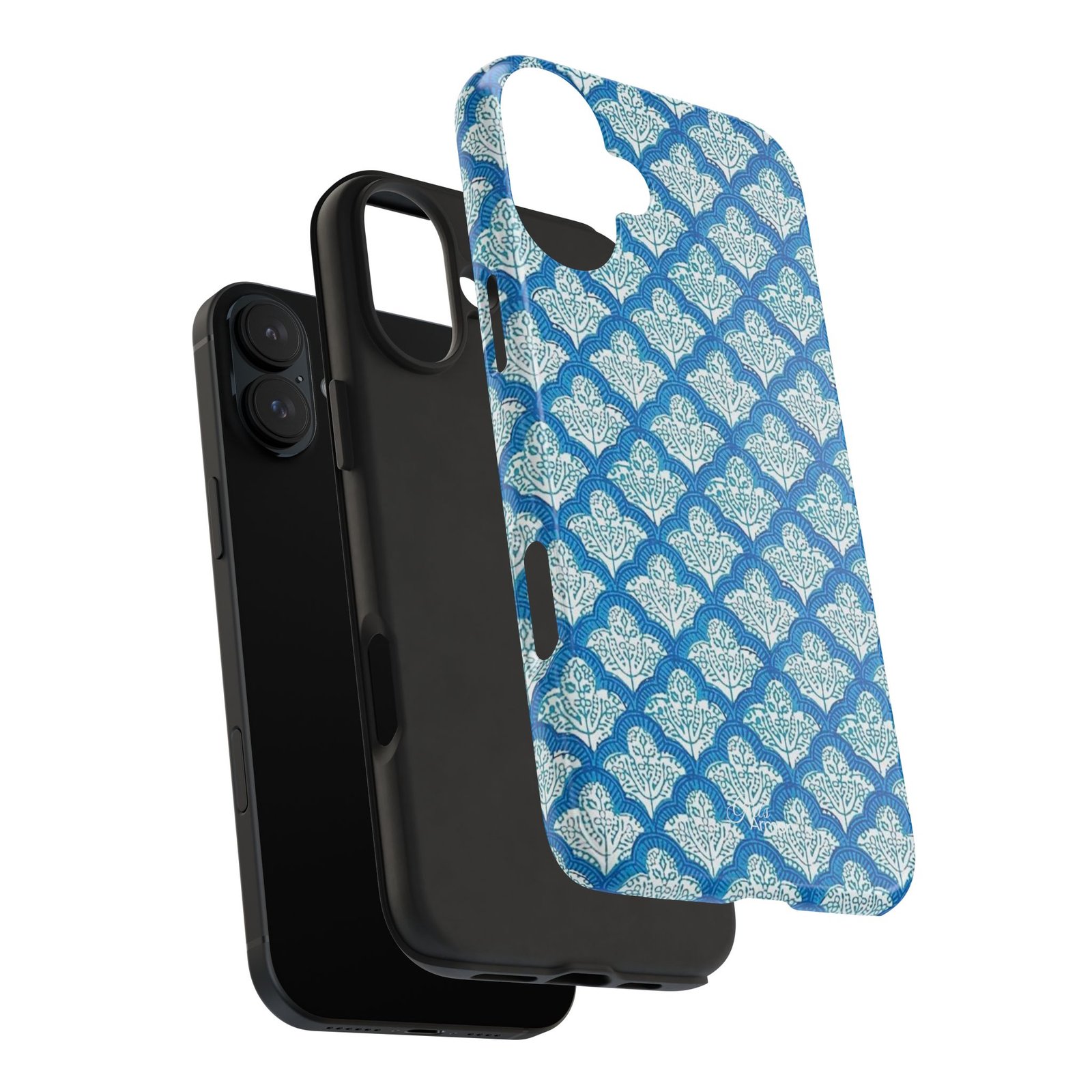 Blue and white phone case - Image 100