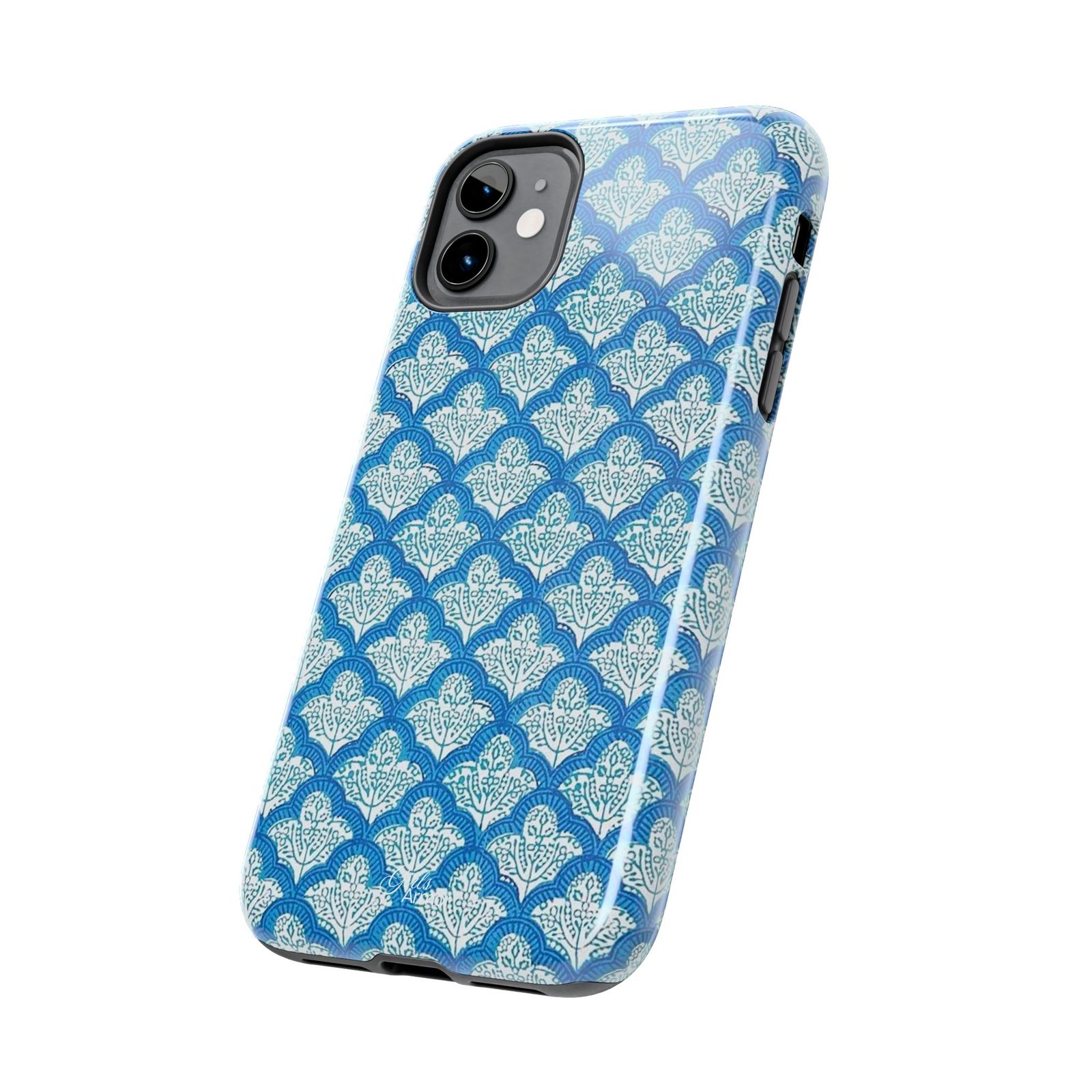 Blue and white phone case - Image 3