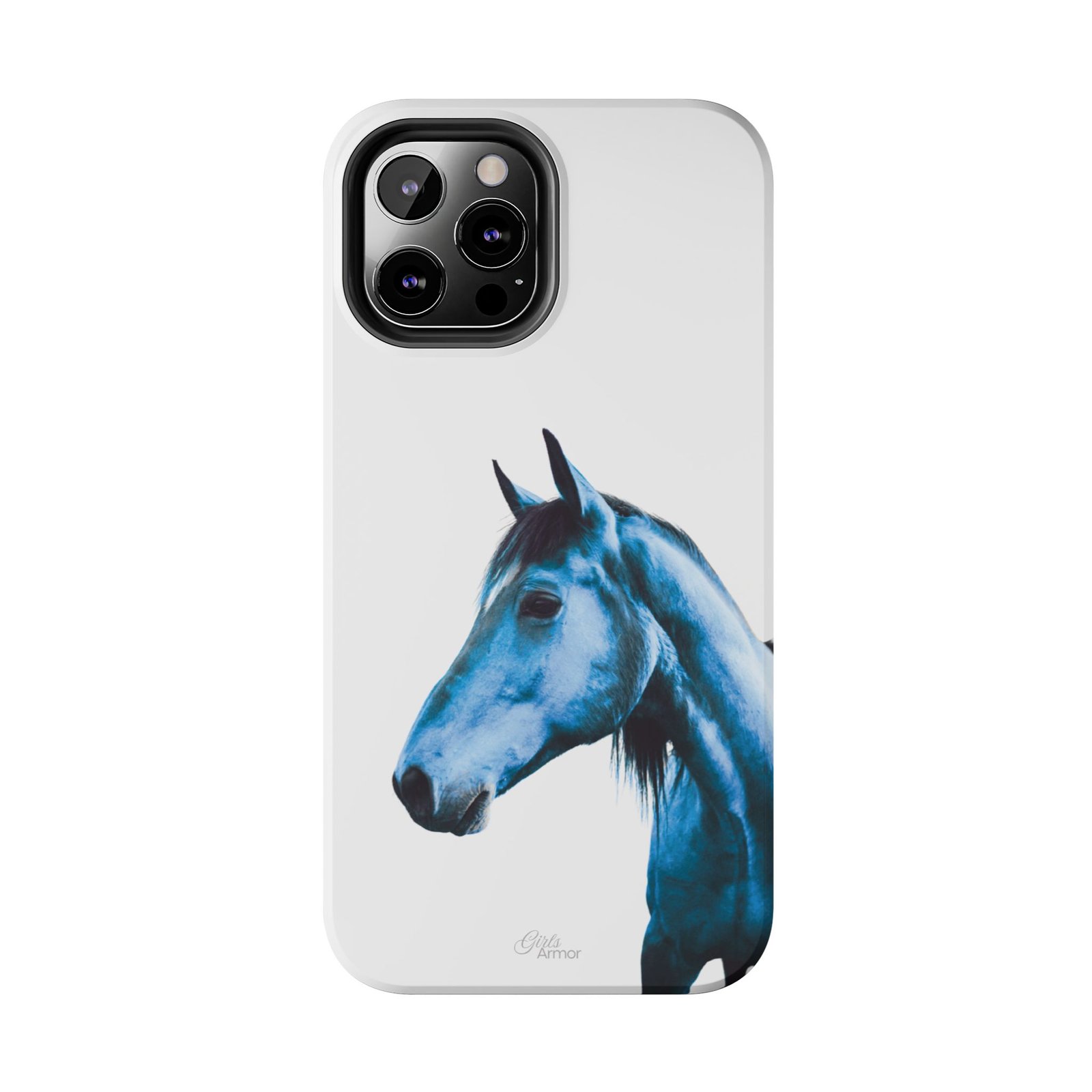 Majestic Blue Horse Tough Phone Case - Image 14