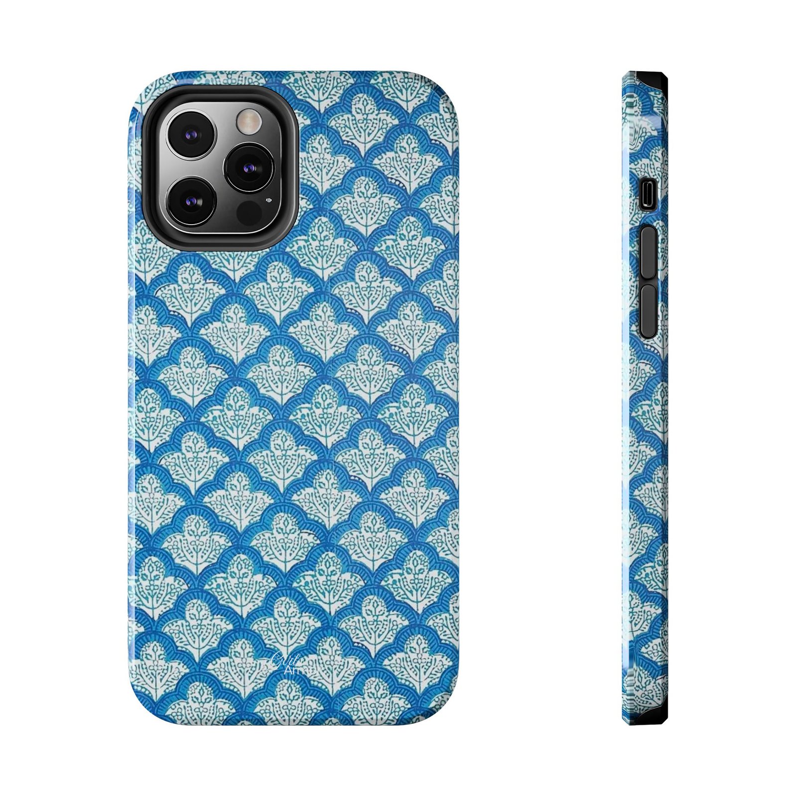Blue and white phone case - Image 21
