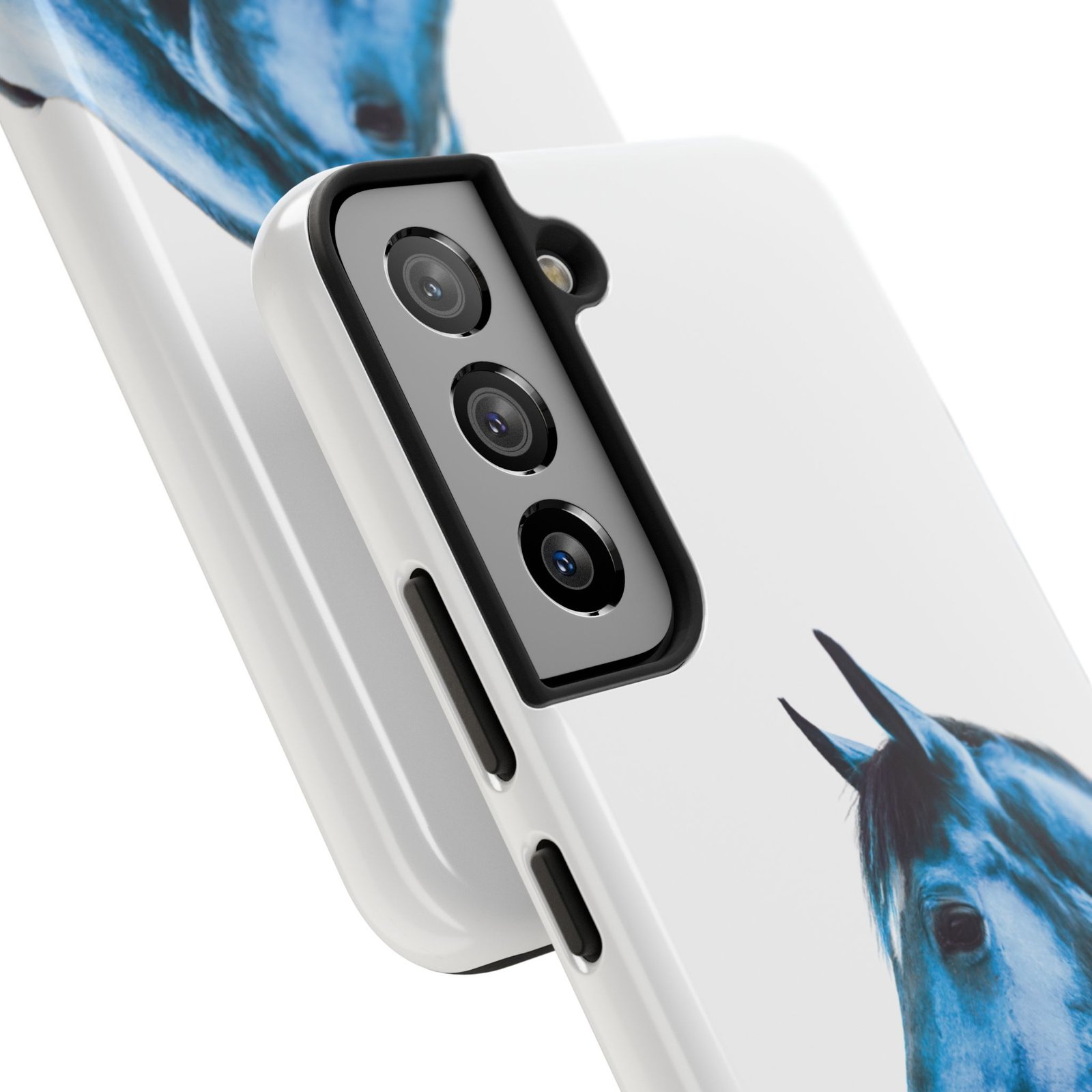 Majestic Blue Horse Tough Phone Case - Image 70
